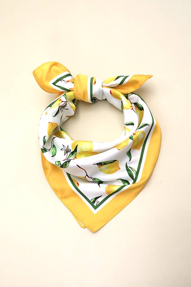 Lemon Square Scarf display picture 1