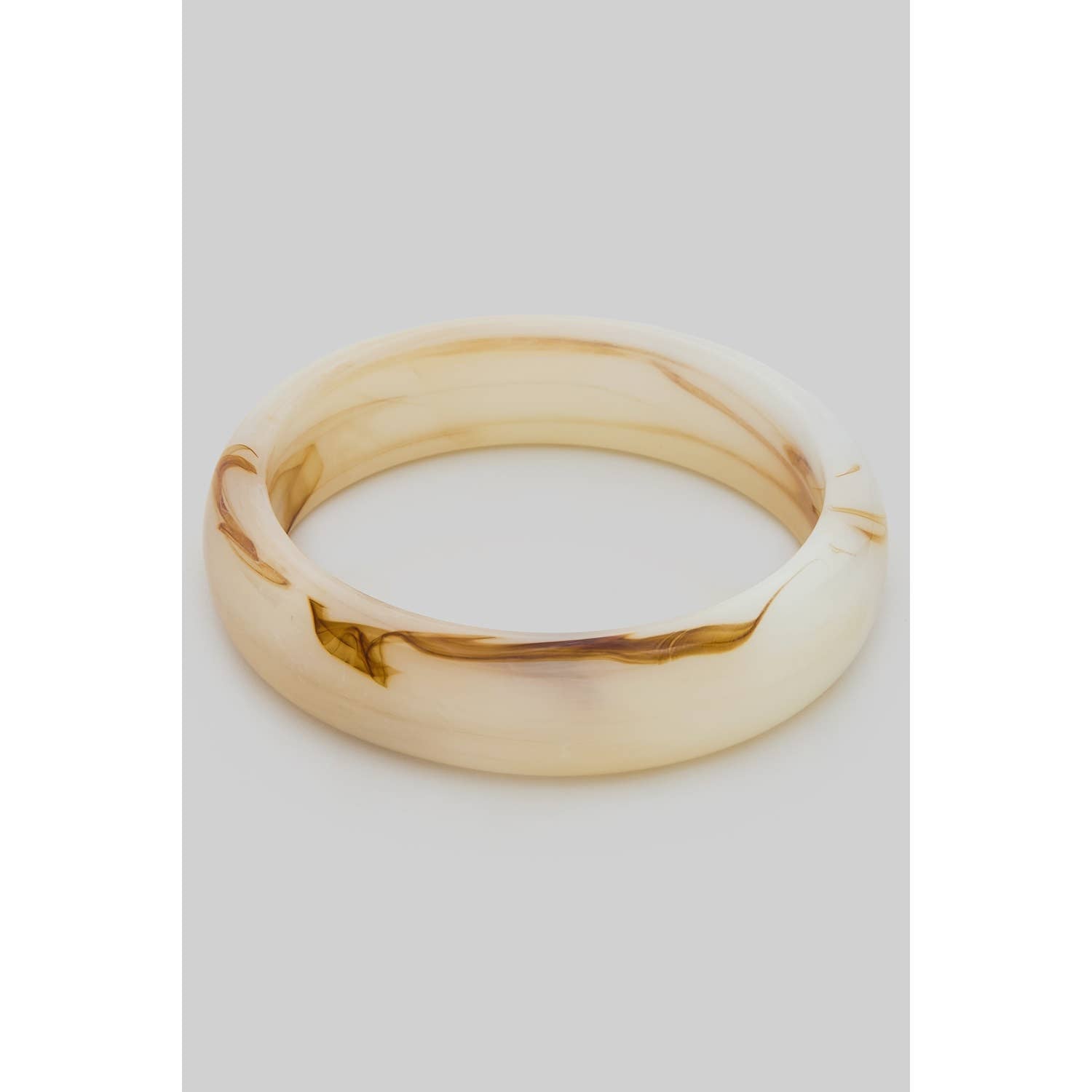 ROUND MARBLE ACRYLIC BANGLE - Proper