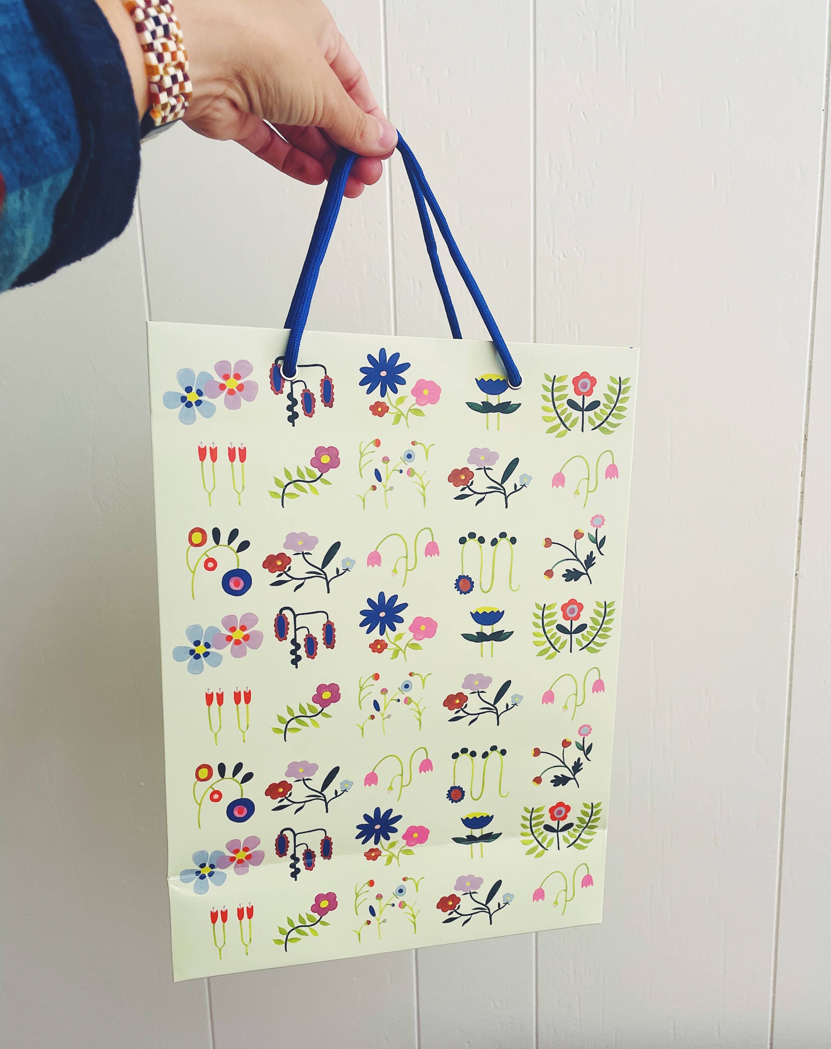 Grid Doodles Gift Bag - Proper