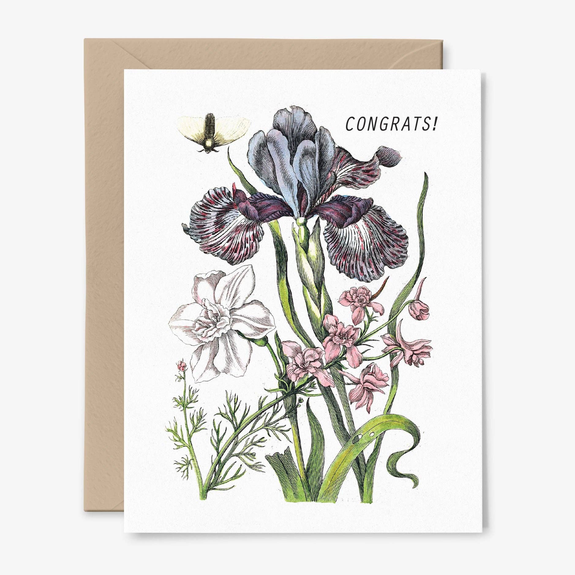 Congrats! Iris Card - Proper