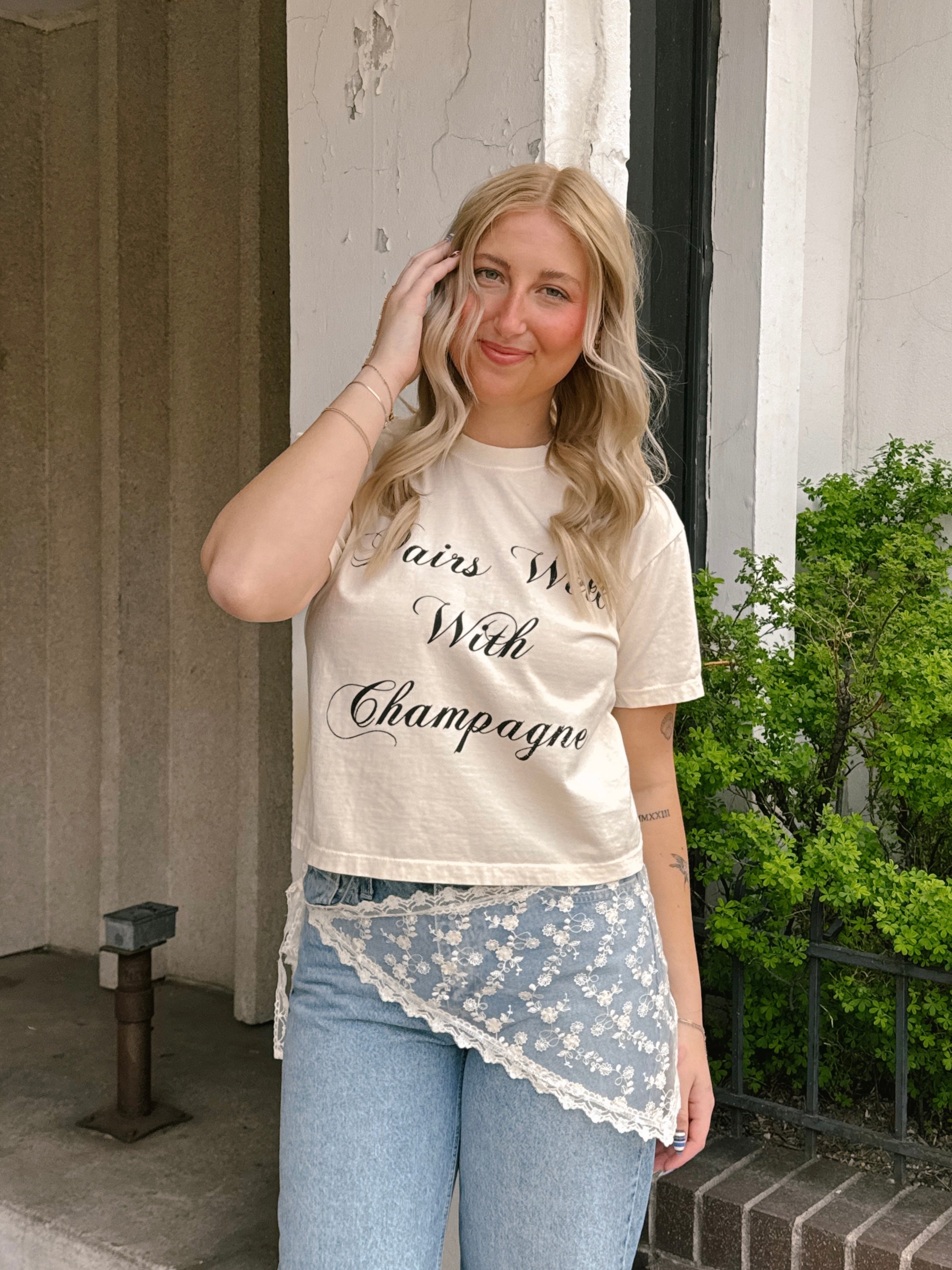 Lacy Hip Wrap Scarf - Proper
