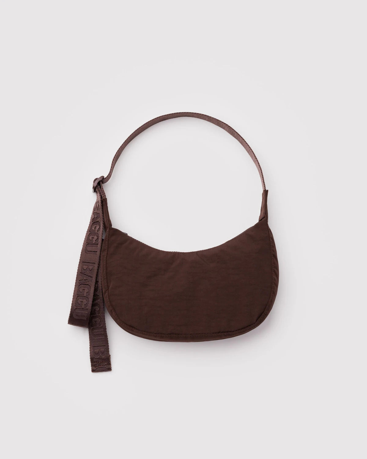 Baggu Small Nylon Crescent Bag - Coffee - Proper