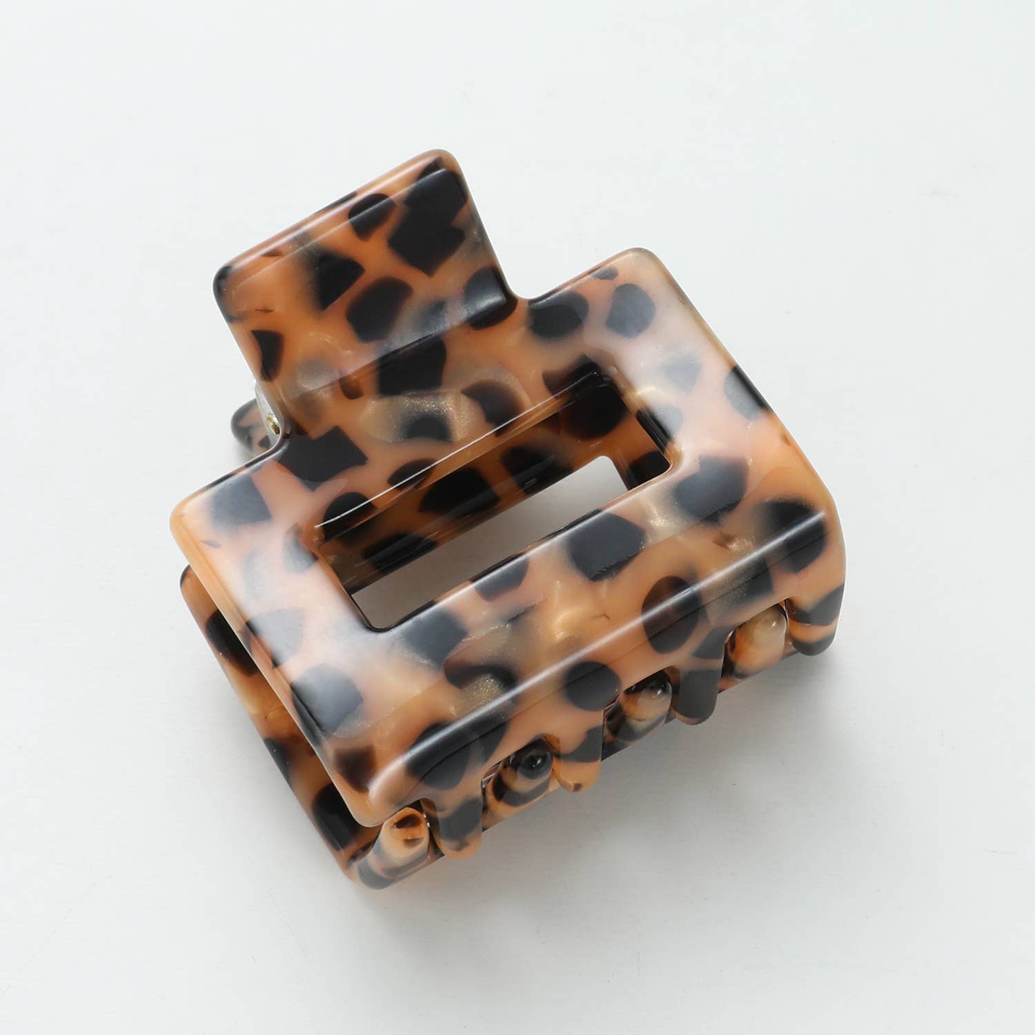 Wild Leopard Mini Claw Clip
