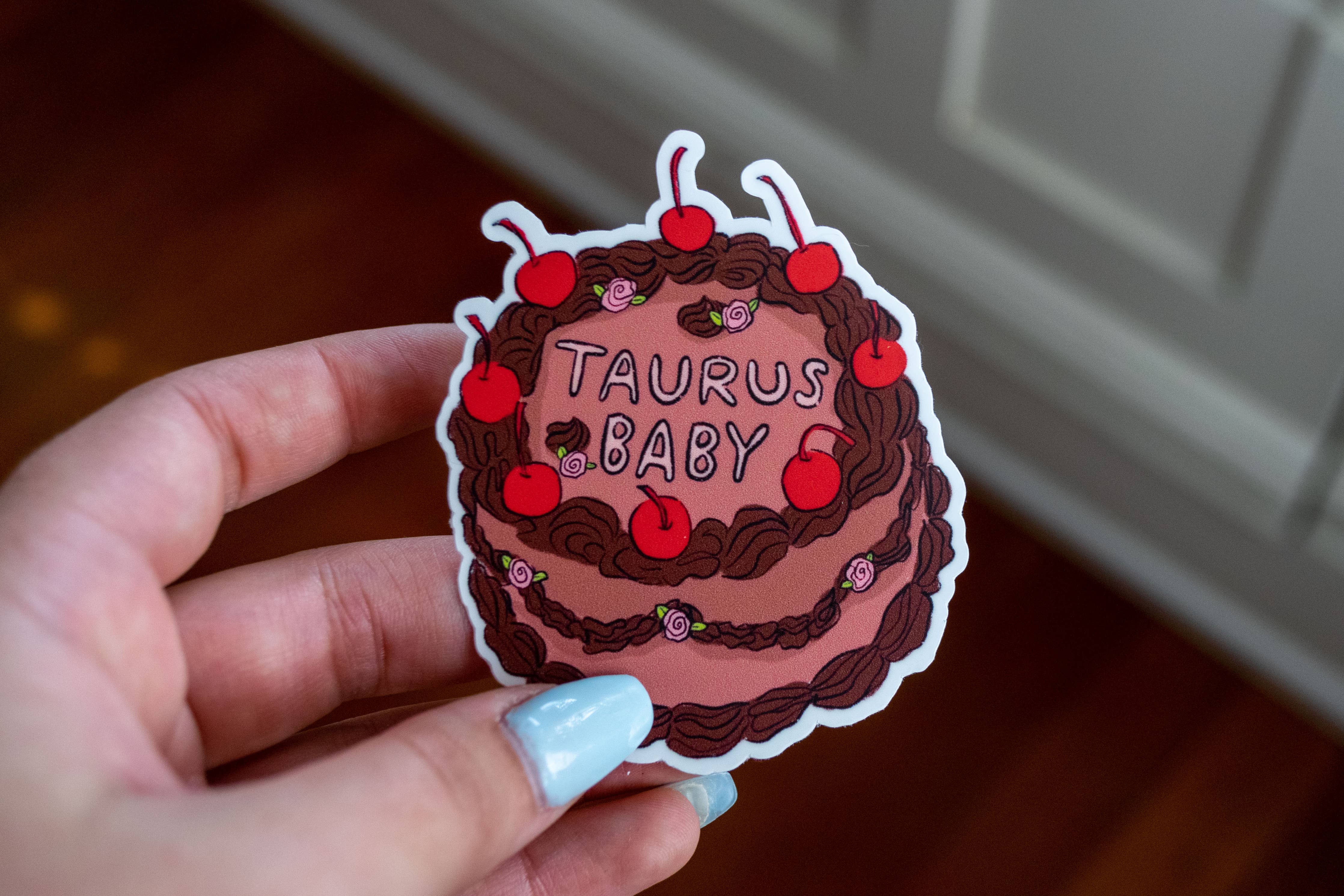 Zodiac Cake Stickers - Proper
