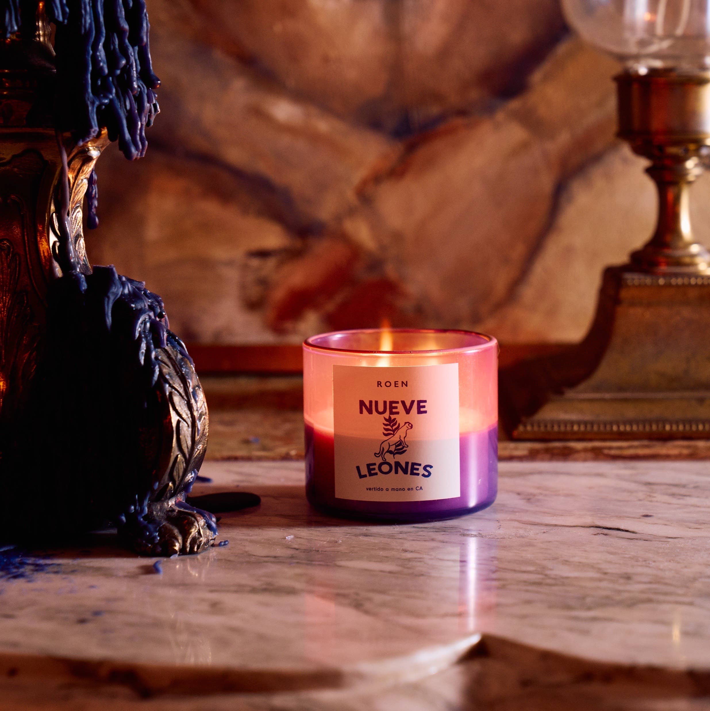 Nueve Leones Candle - Proper