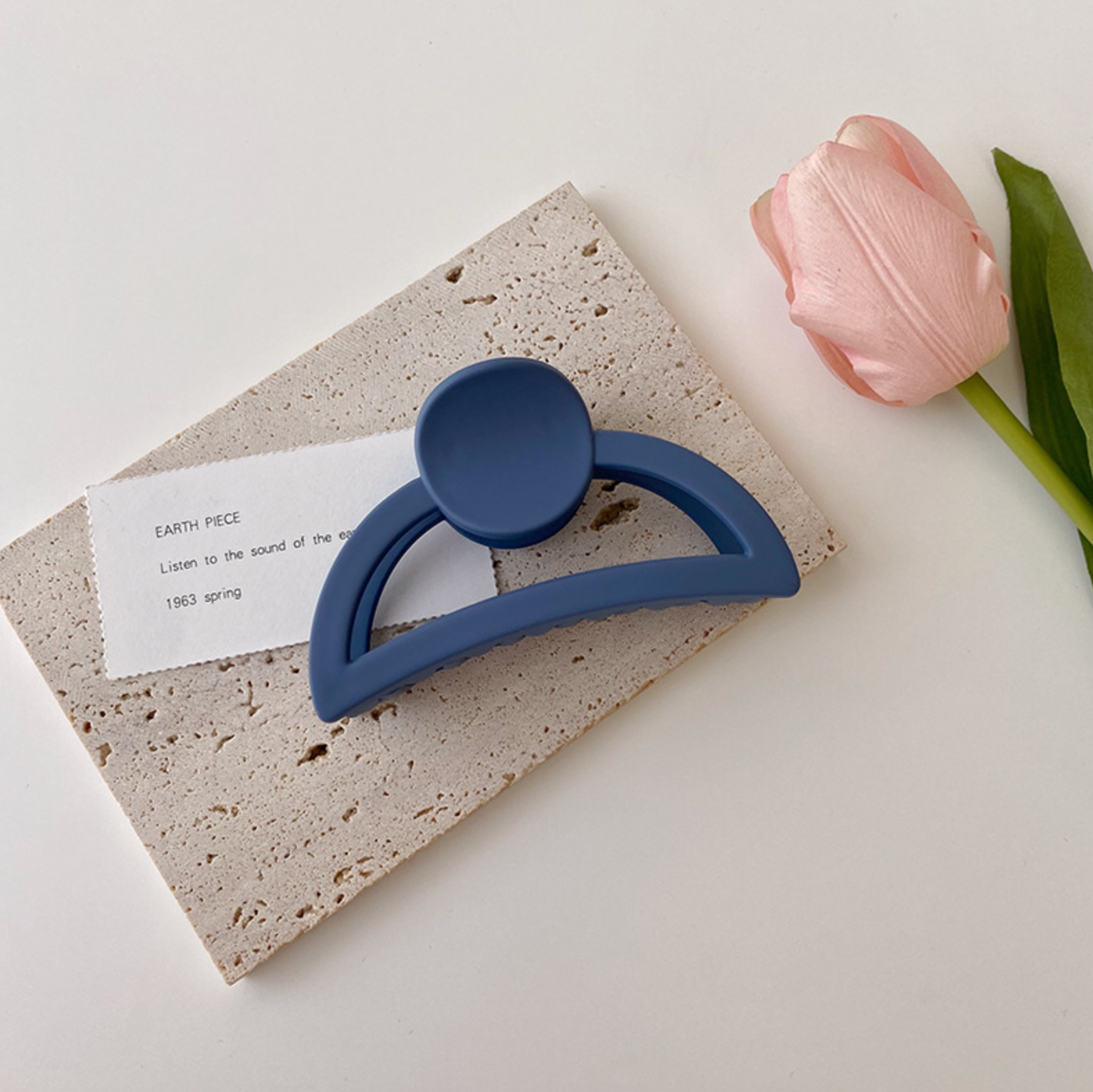 Matte Half Moon Hair Clips (CASIE) - Proper