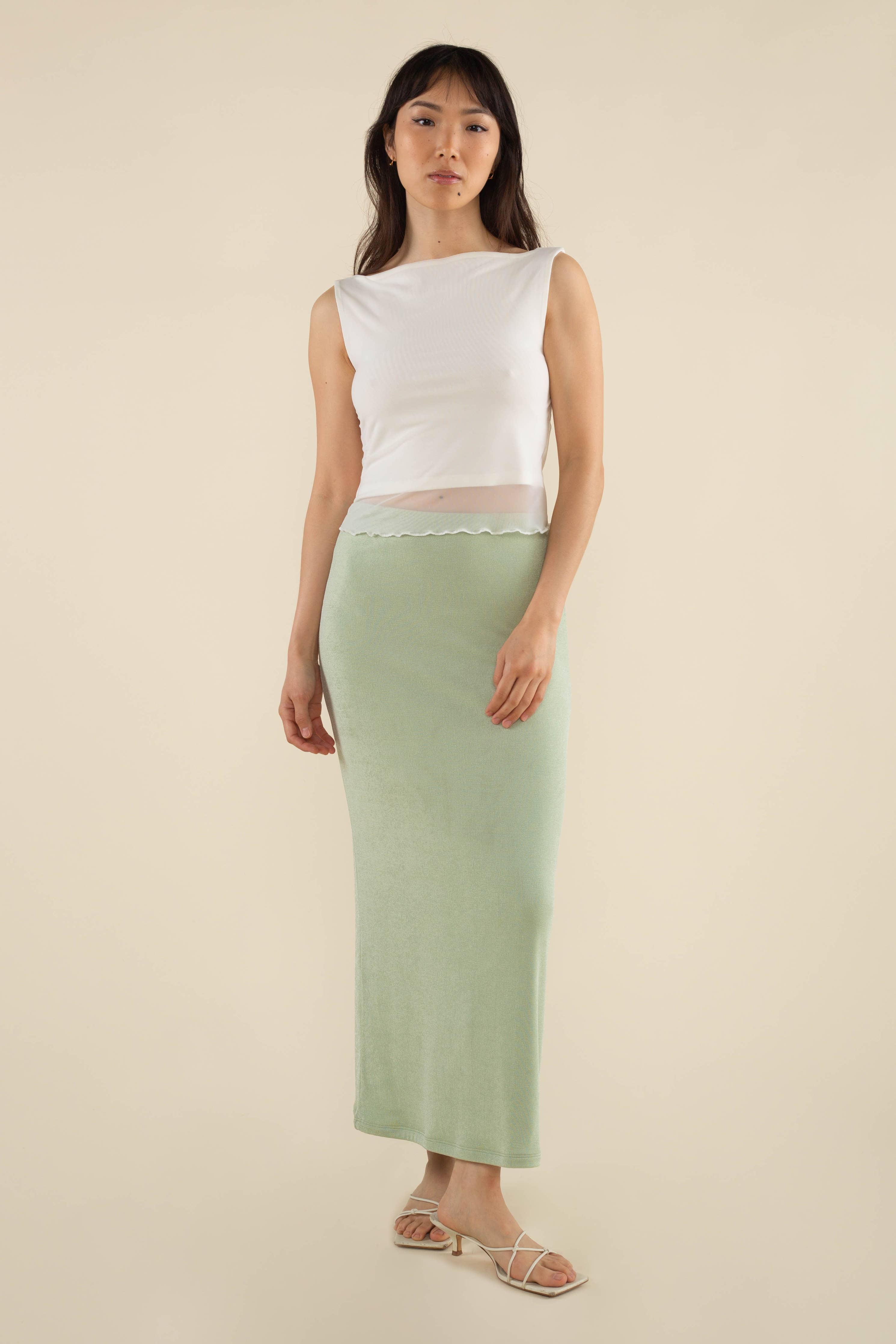 Russ Boatneck Lined Mesh Tank - Proper