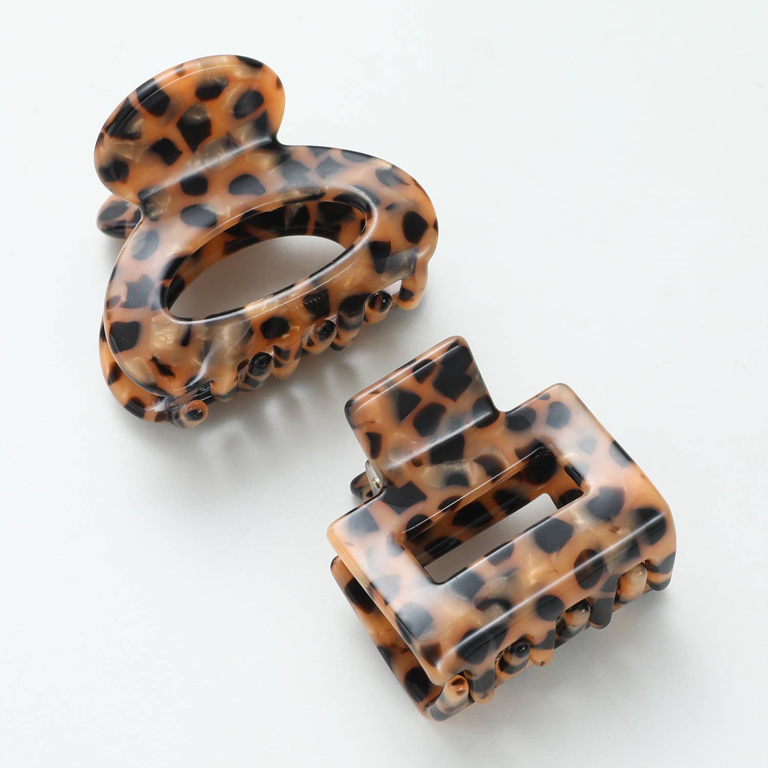 Wild Leopard Mini Claw Clip