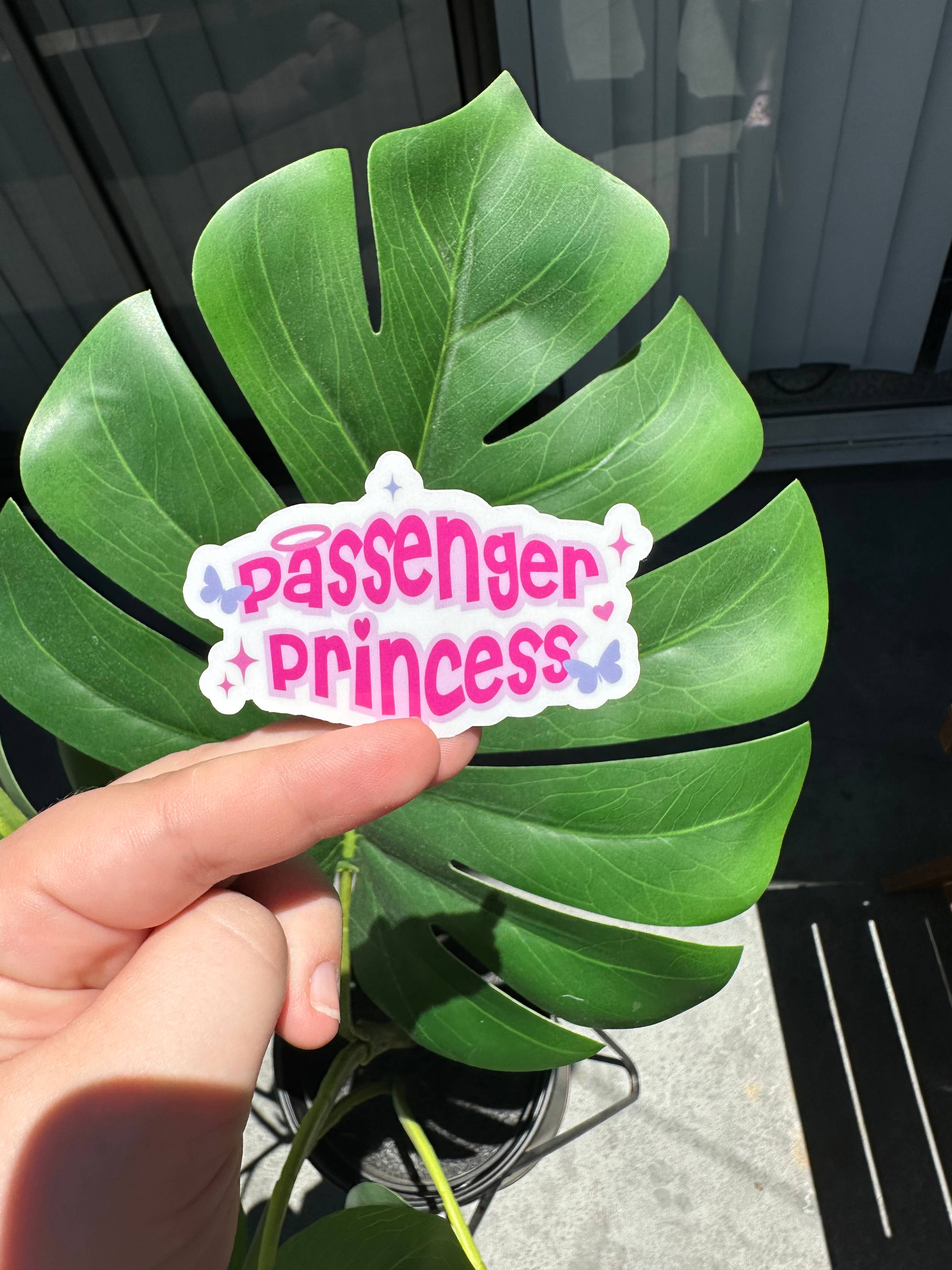 Passenger Princess Sticker - Proper