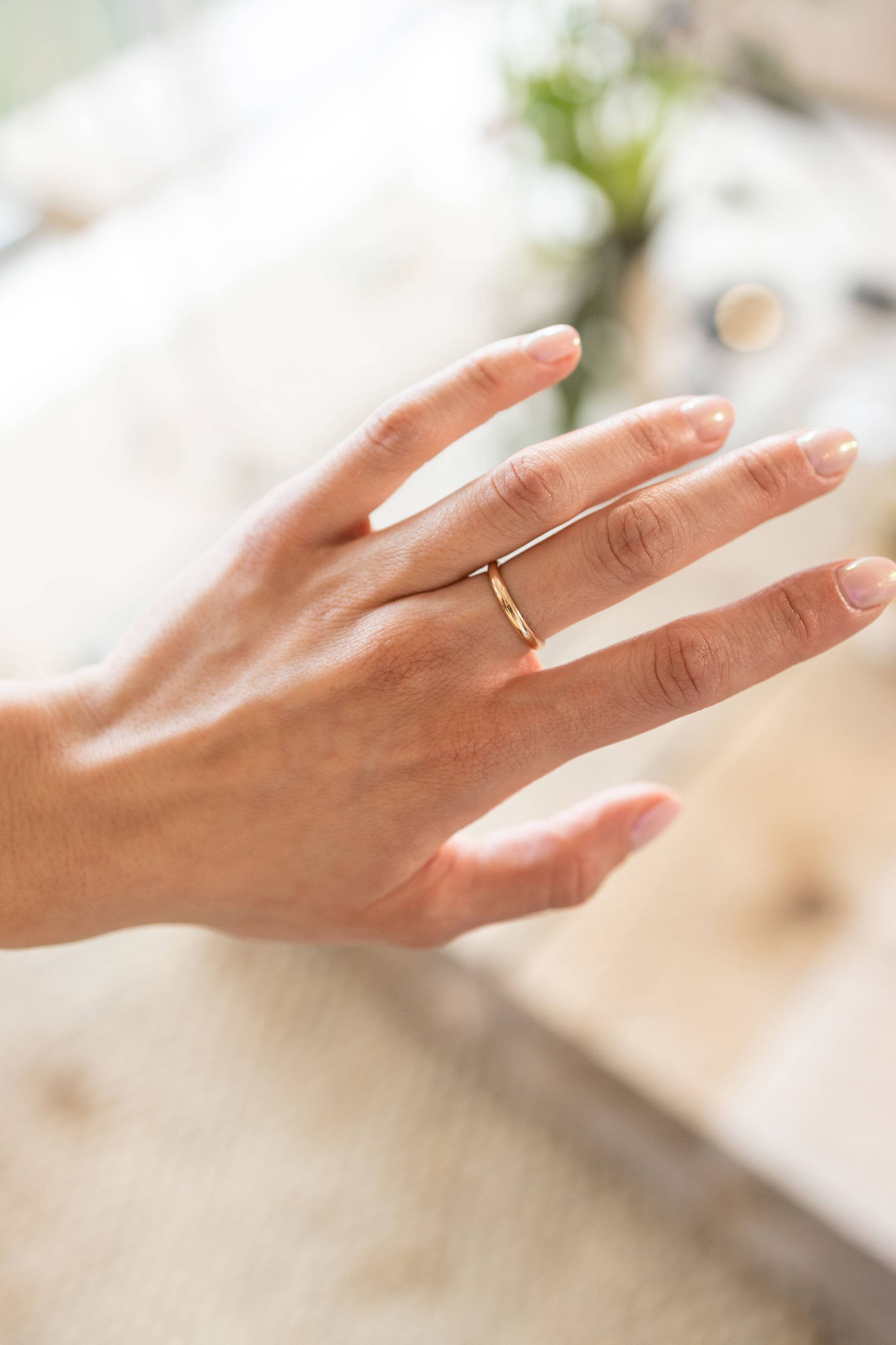 Thick Half Round Ring - Proper