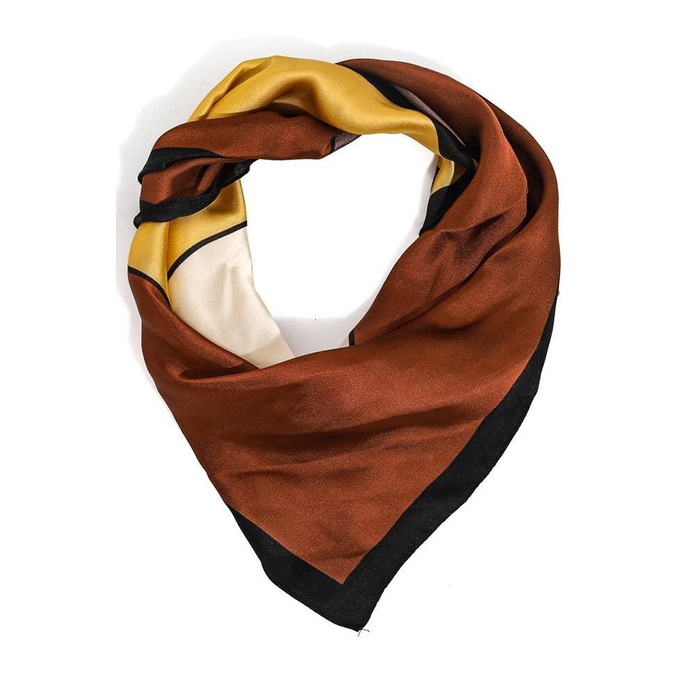 Lightweight Multi Color Square Bandana Scarf - Proper