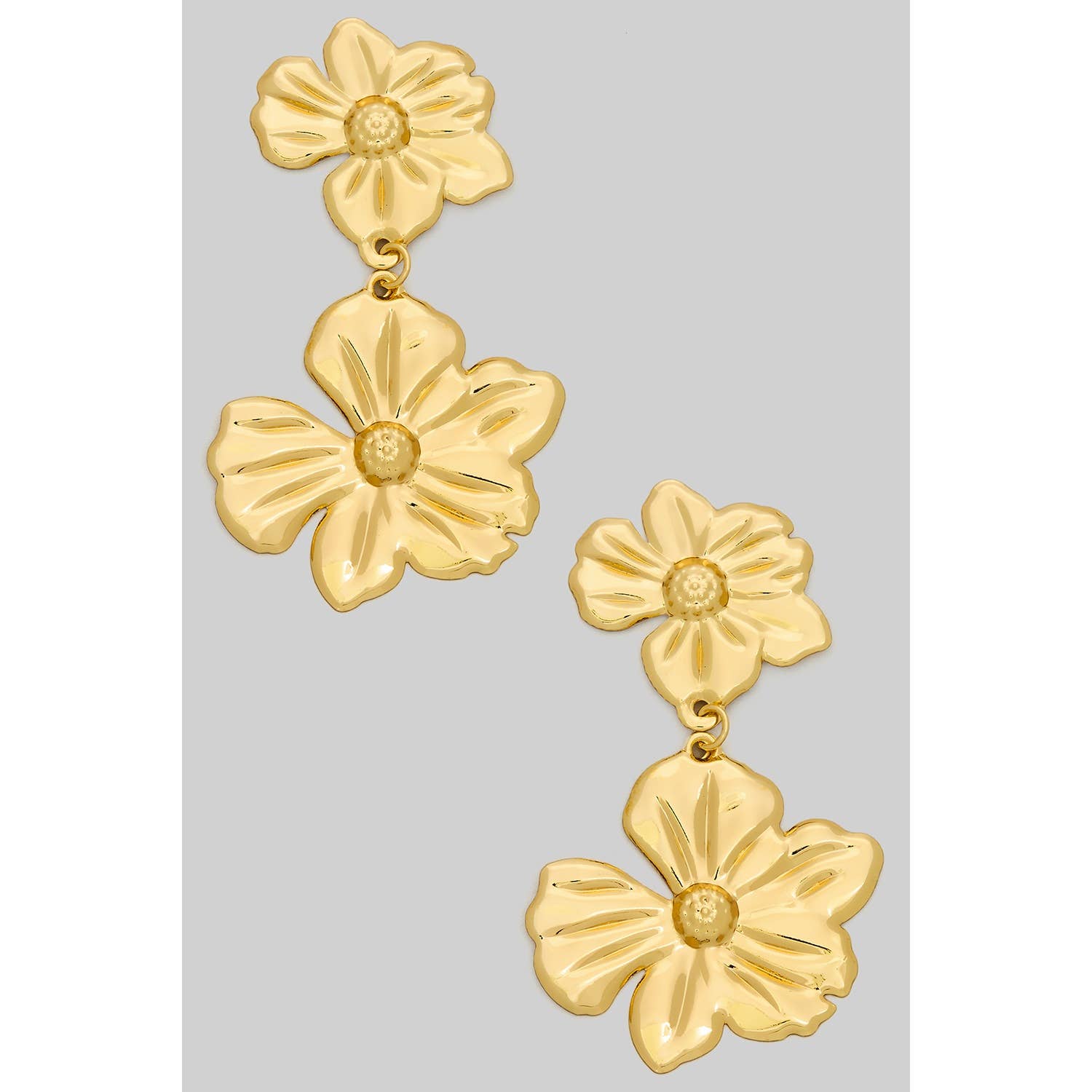 Tiered Flower Earrings - Proper