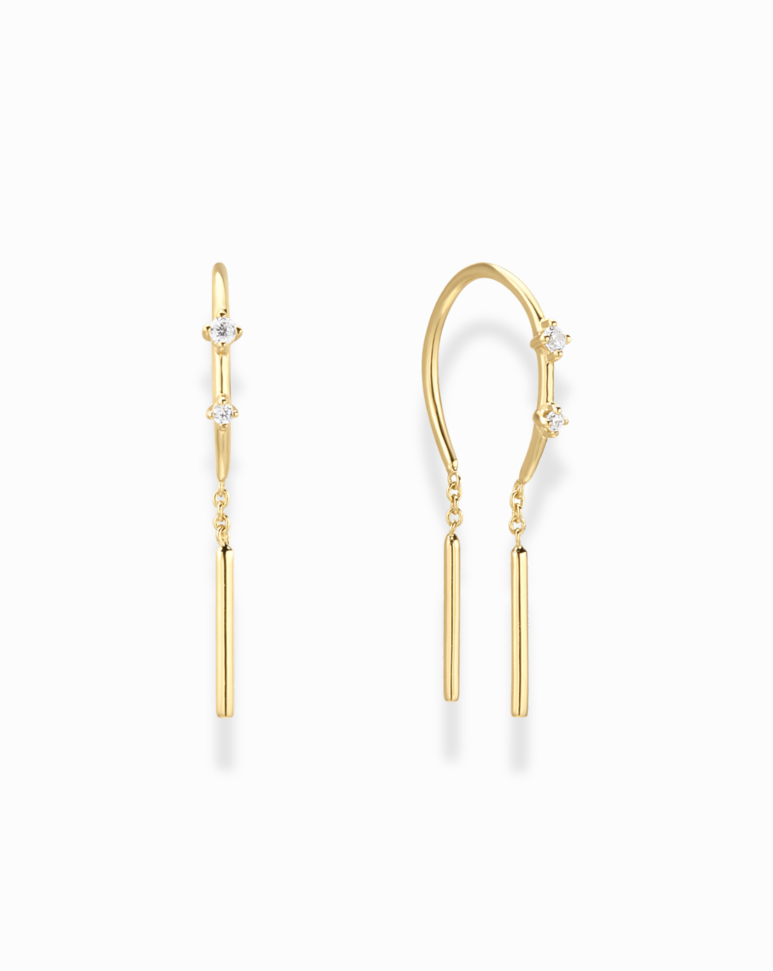 Mila Threader Huggies - Proper