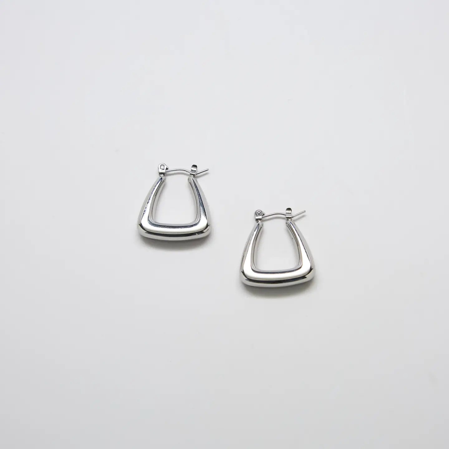 Triangle Hoop Earrings - Proper