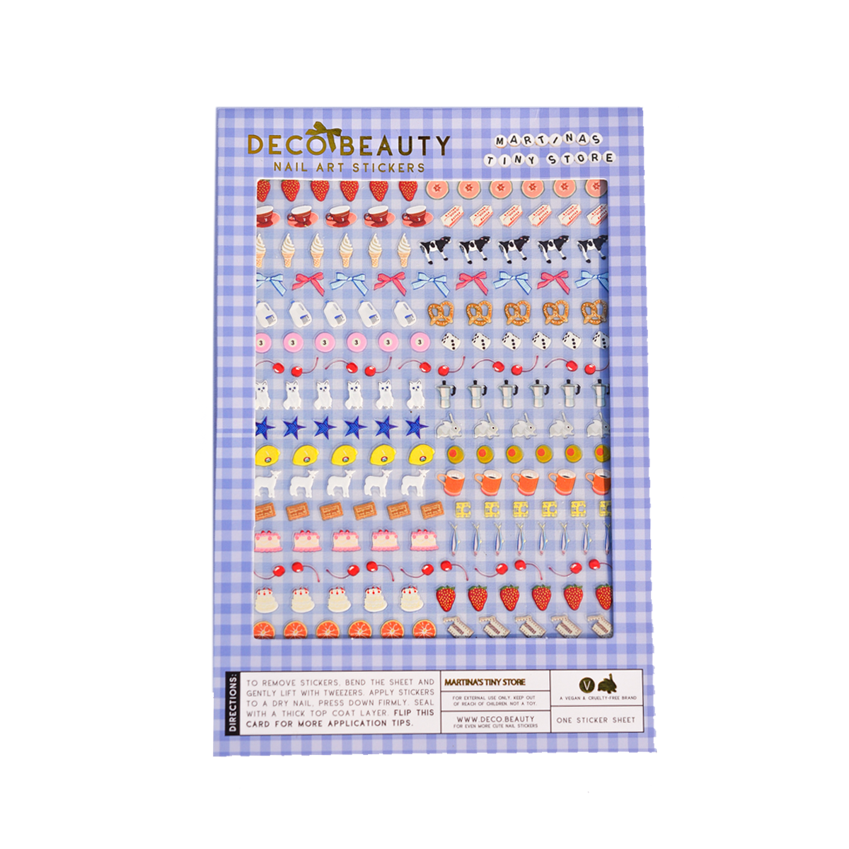 Nail Art Stickers - Martina's Tiny Store - Proper