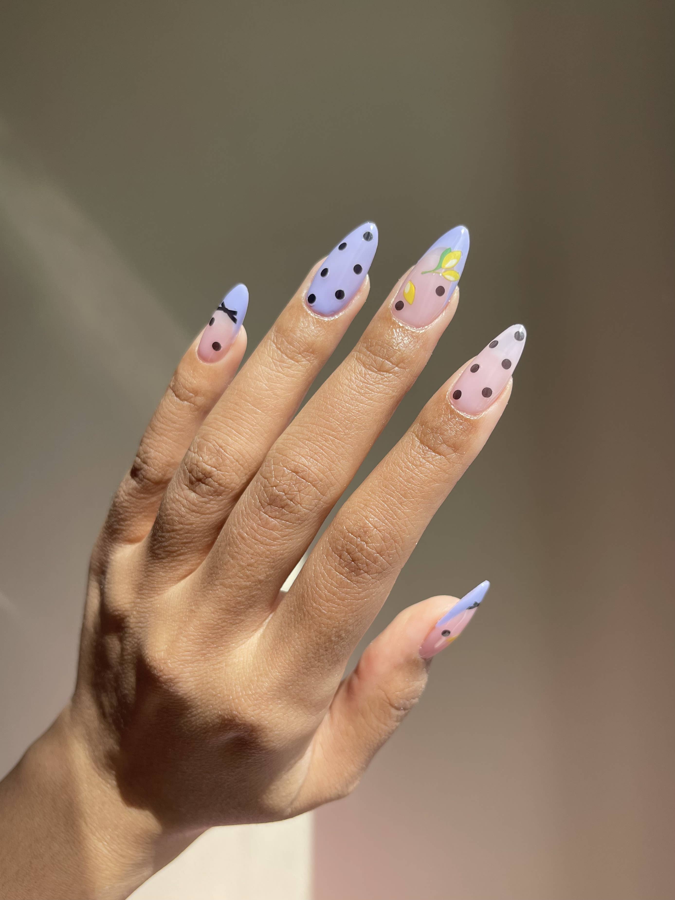 Nail Art Stickers - Polka Dots - Proper