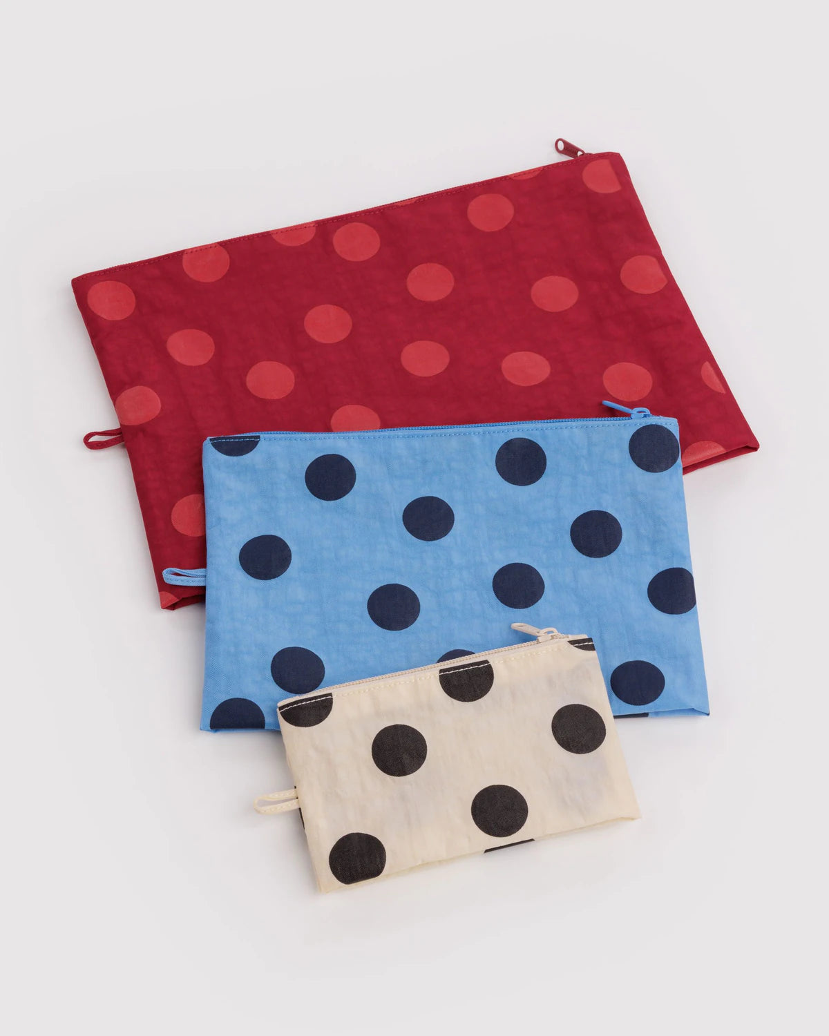 Baggu Go Pouch Set - Polka Dot Mix