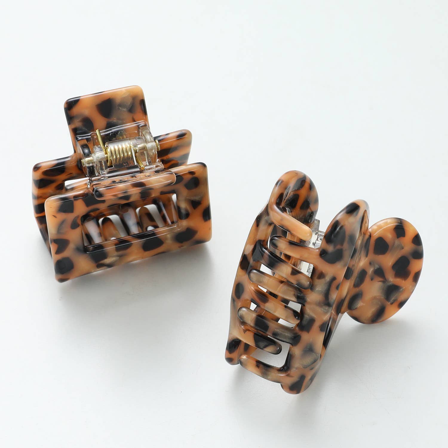 Wild Leopard Mini Claw Clip