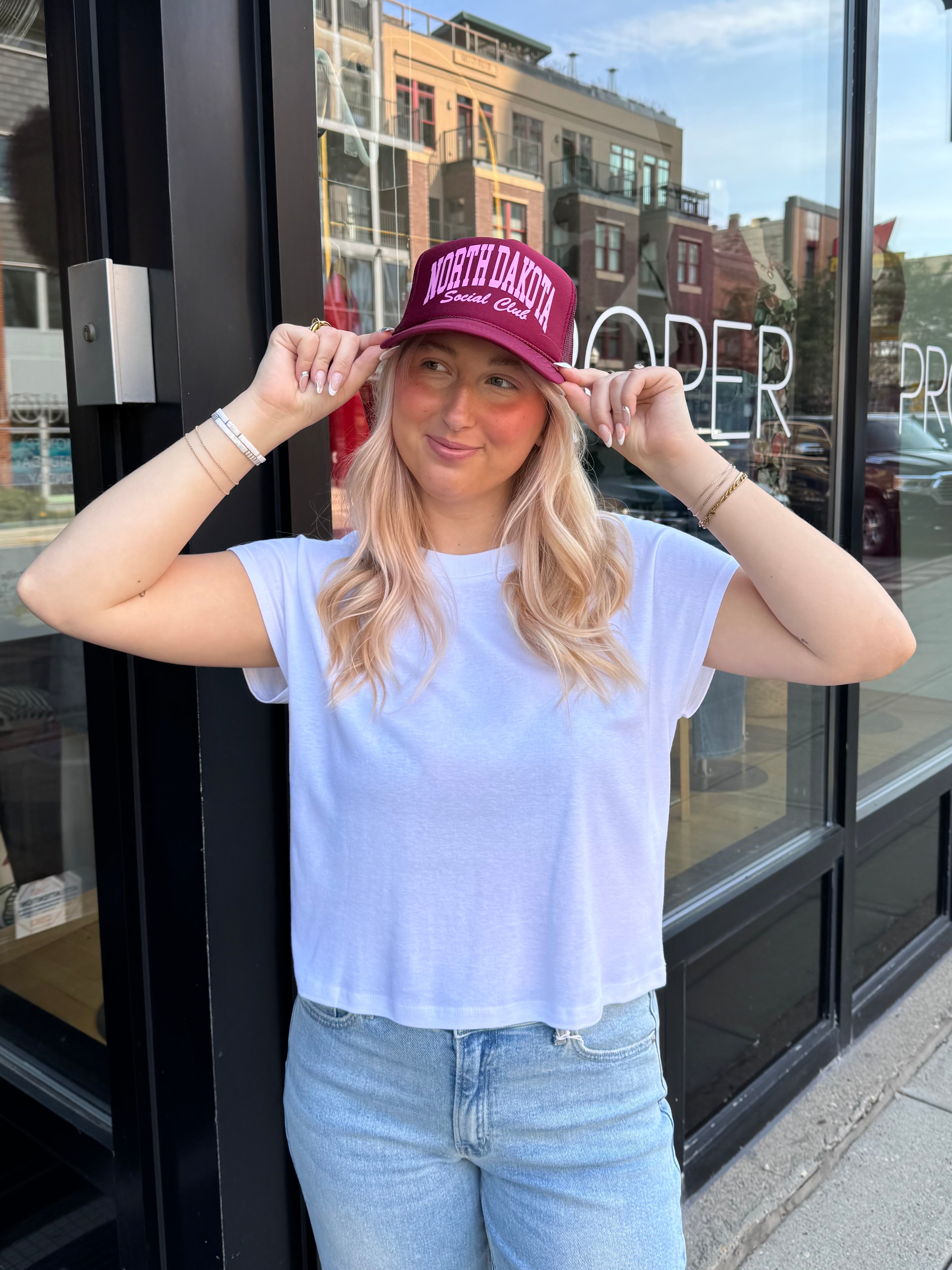 North Dakota Social Club Trucker Hat - Proper