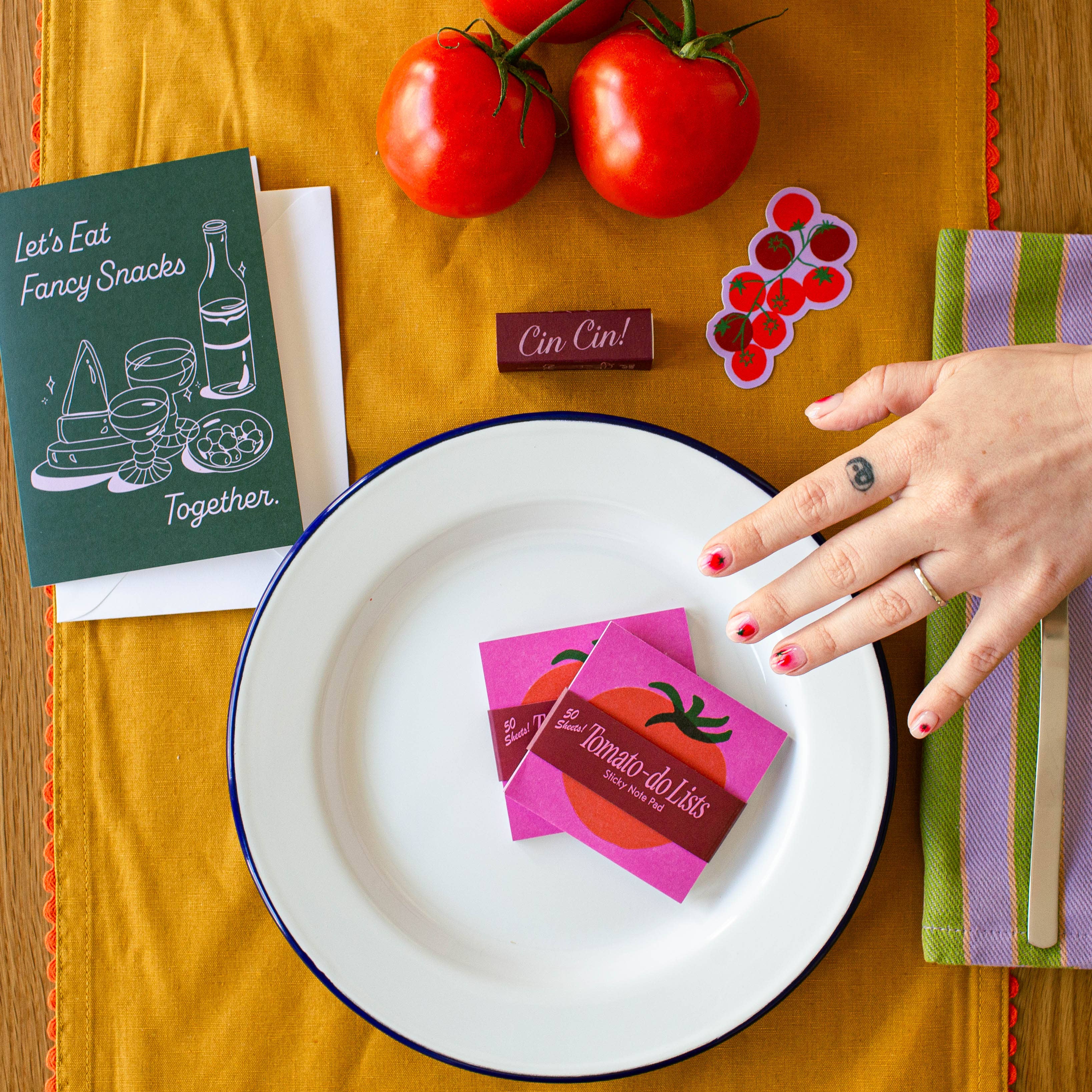 Tomato-do List Sticky Notes - Proper