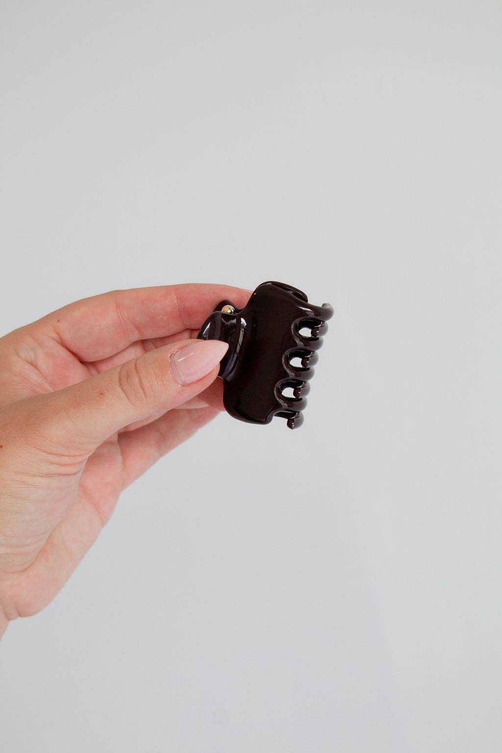 Mini Resin Rectangle Claw Clip