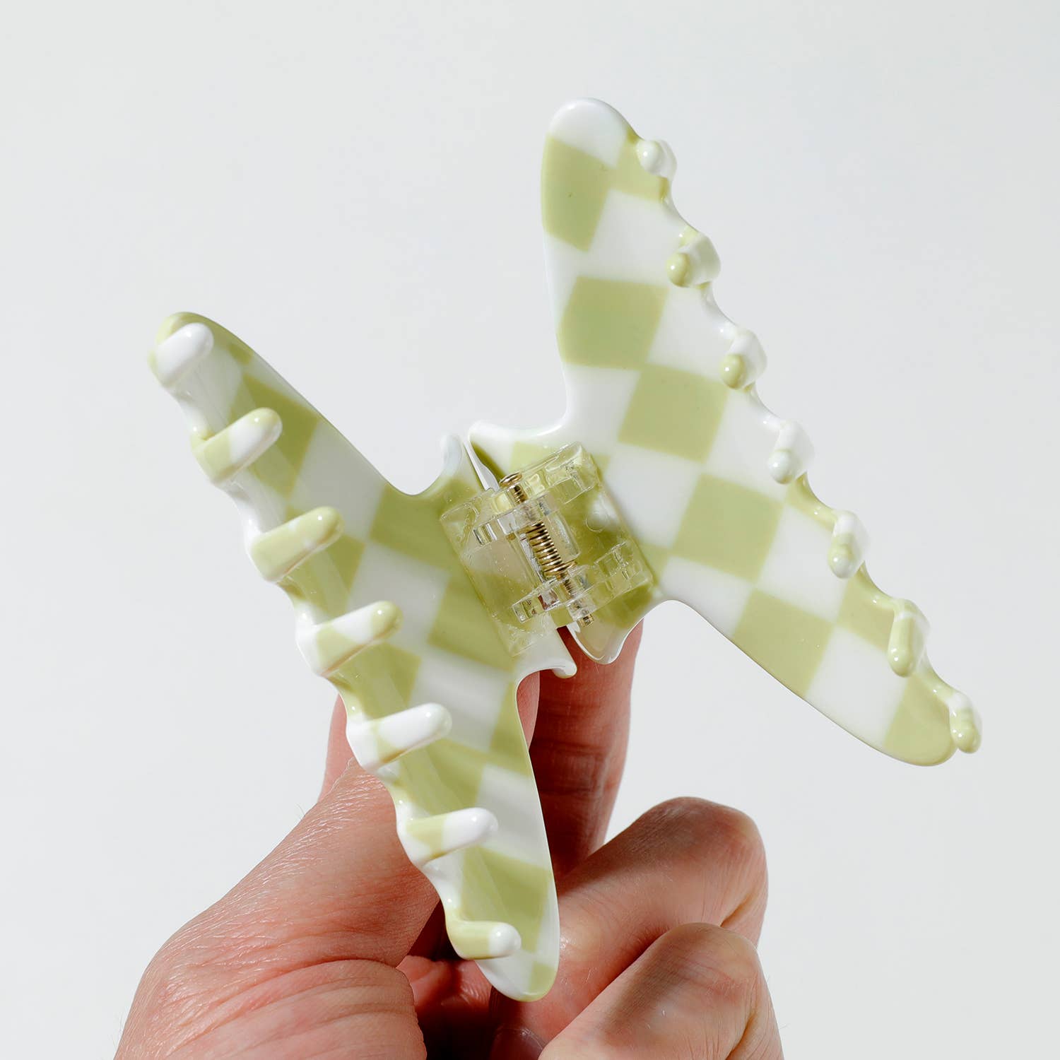 Matcha Checkmate Claw Clips - Proper