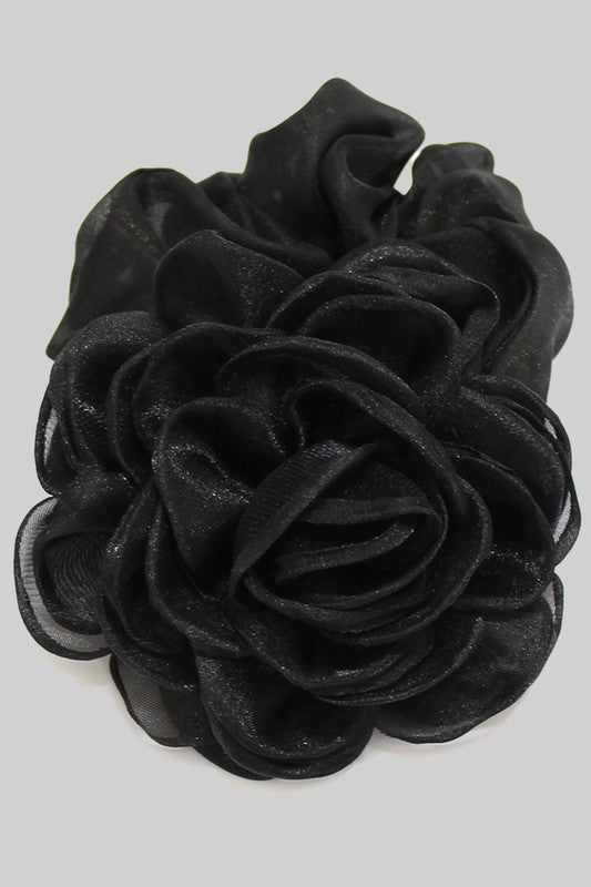 Sheer Rose Scrunchie - Proper