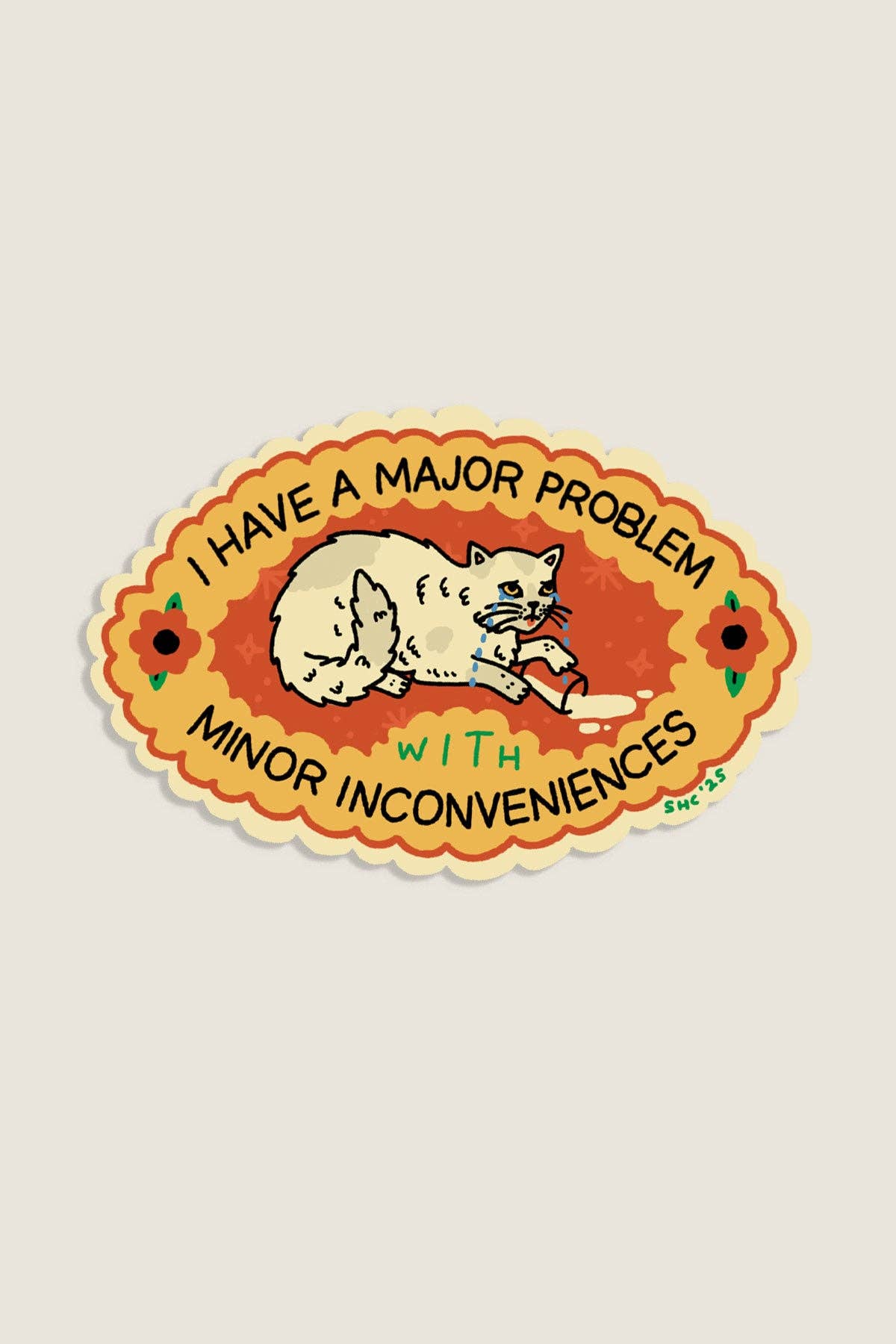 Major Problem Sticker - Proper