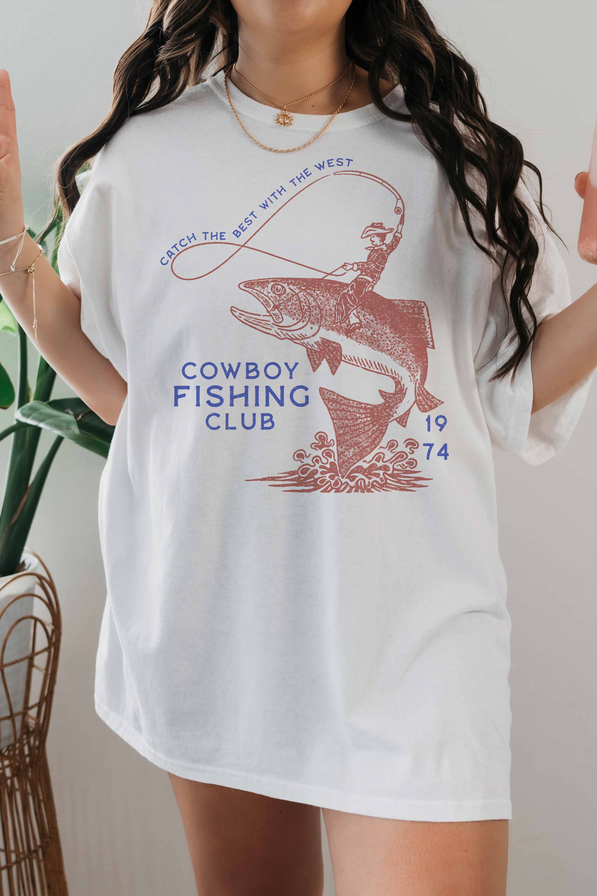 Cowboy Fishing Club Oversized Tee - Proper