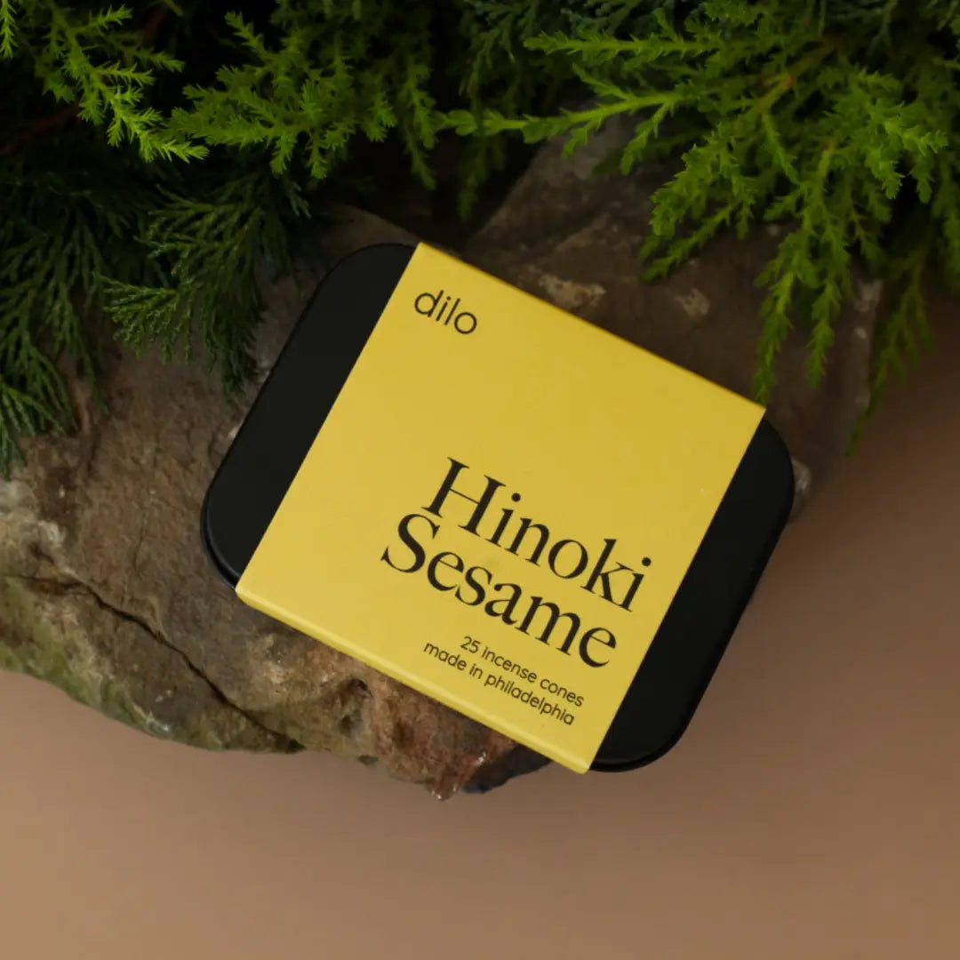 Hinoki Sesame dilo Incense Cones - Proper