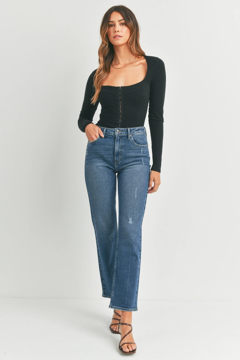 Full Length Straight Jeans - Proper