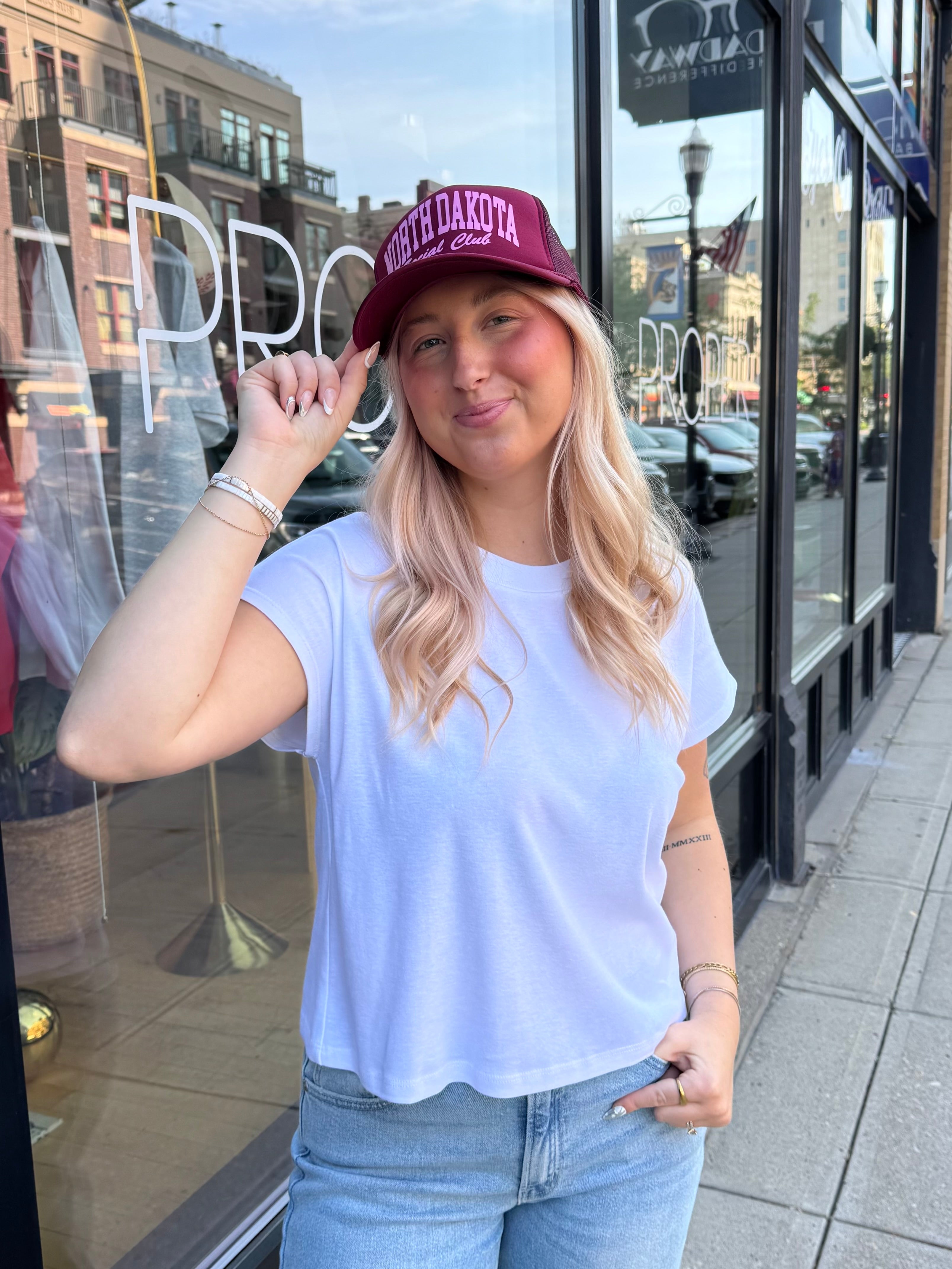 North Dakota Social Club Trucker Hat - Proper