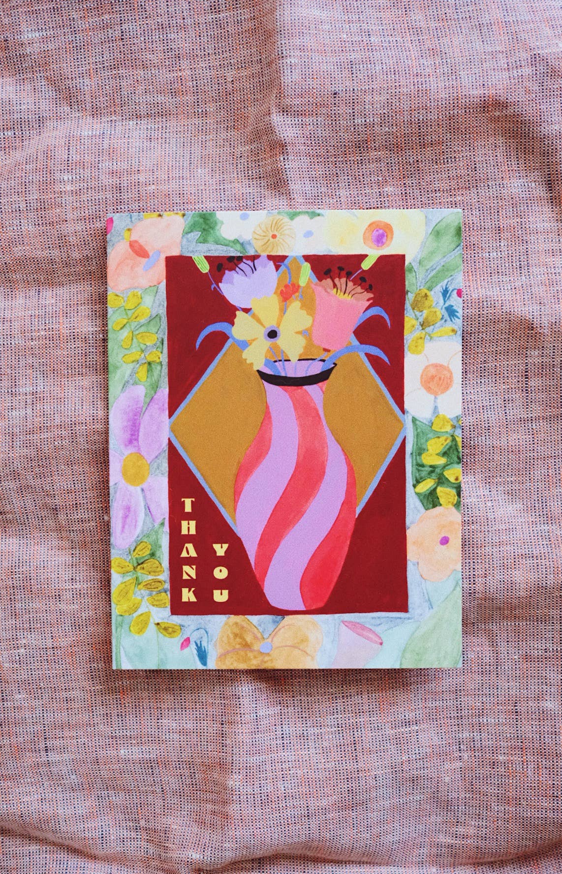 Thank You Vase Card - Proper