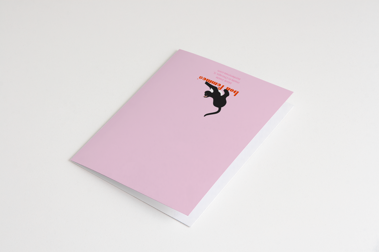 Childless Cat Lady Greeting Card - Proper