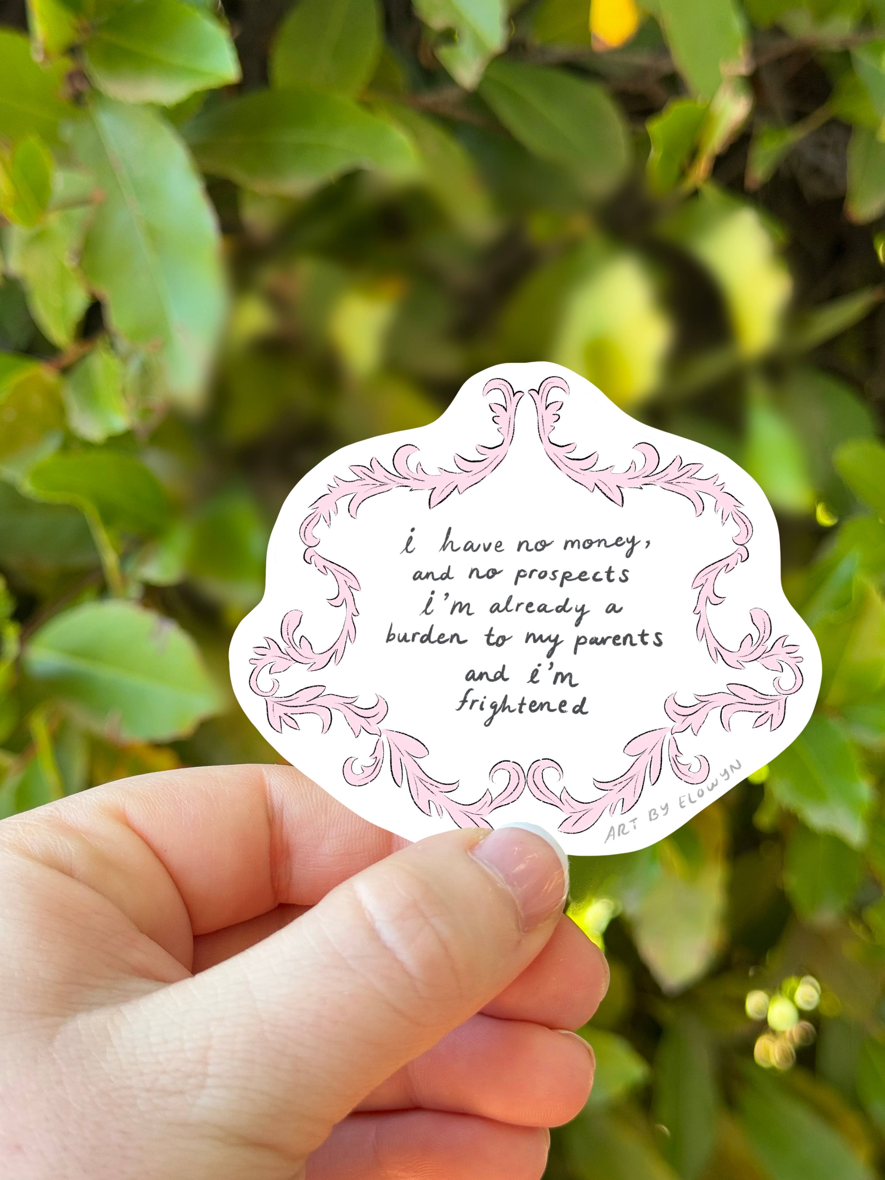 Pride and Prejudice Sticker - Proper