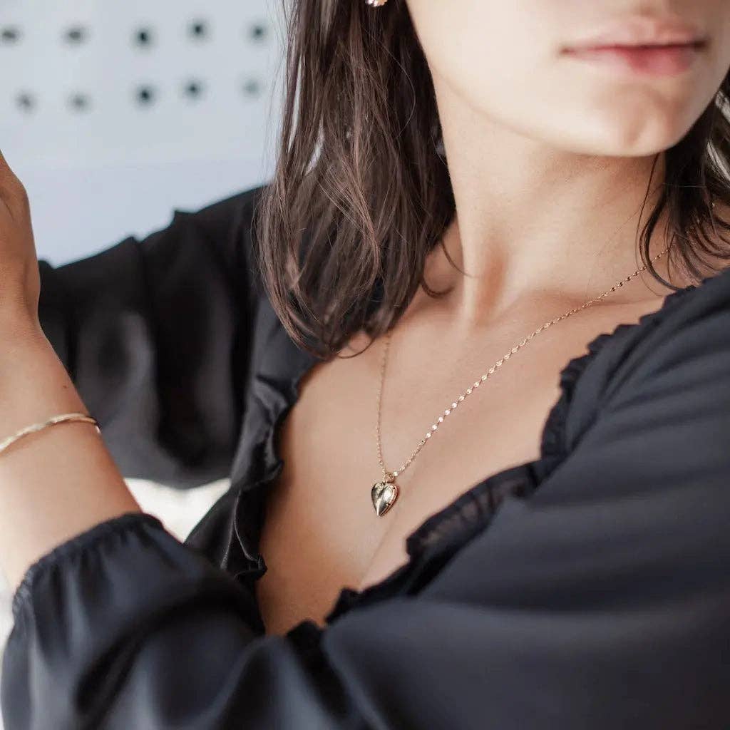 Heart Locket Necklace - Proper