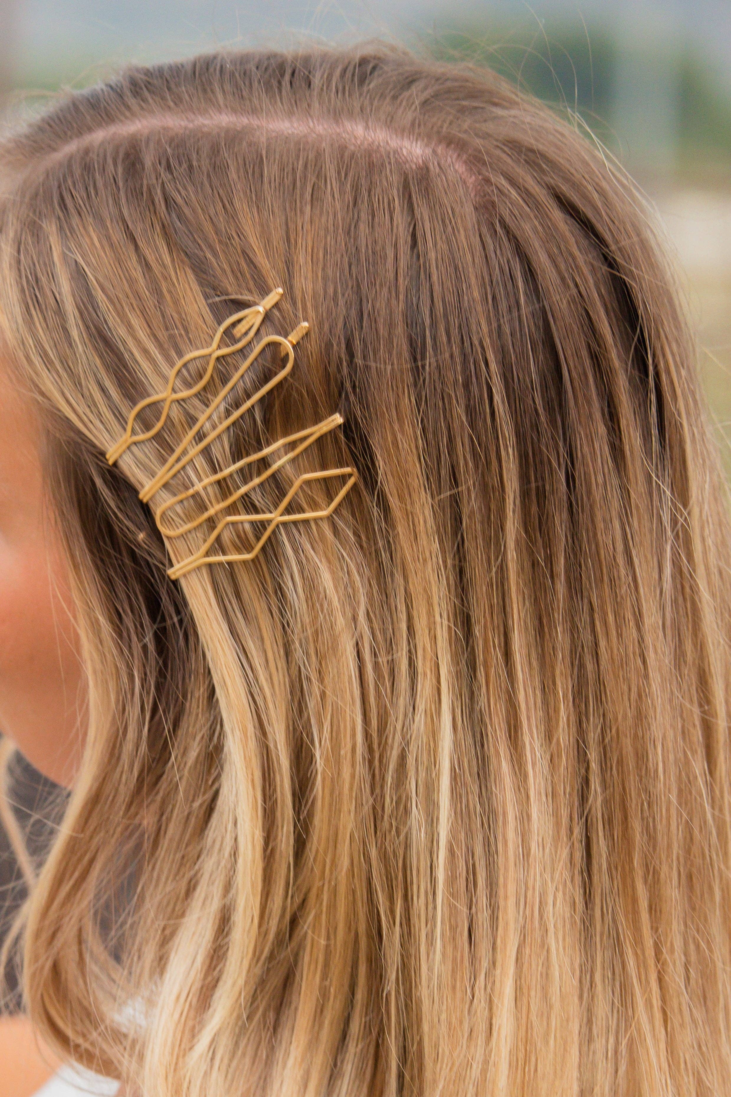 Golden Lasso Bobby Pins - Proper