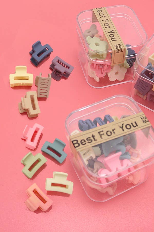 Pack of Mini Claw Clips - Proper