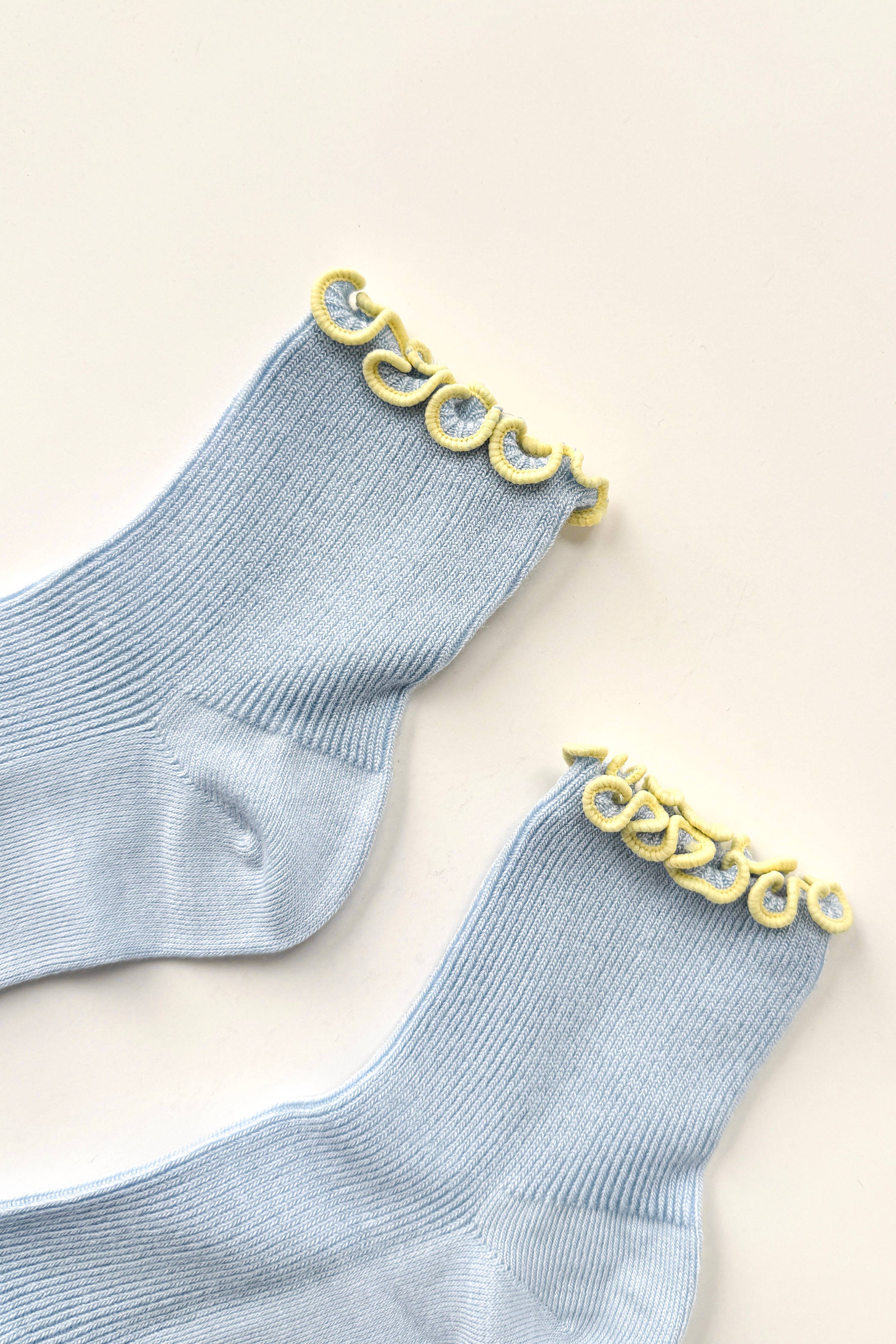 The Petite Ruffled Modal Socks (wholesale) - Proper