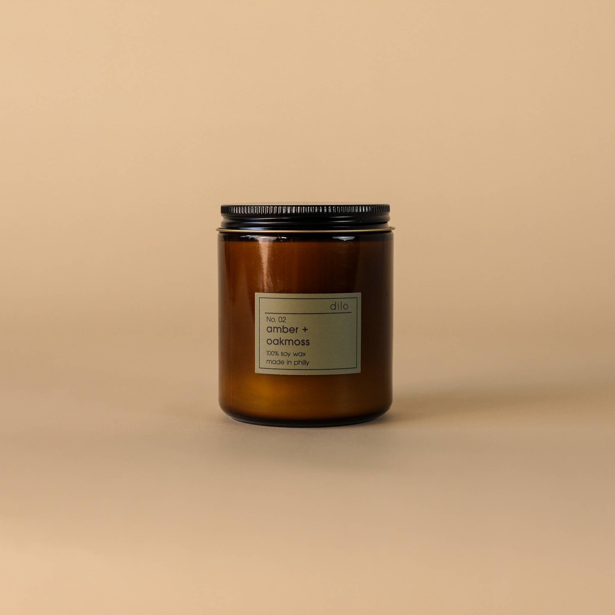 Dilo Amber + Oakmoss Candle