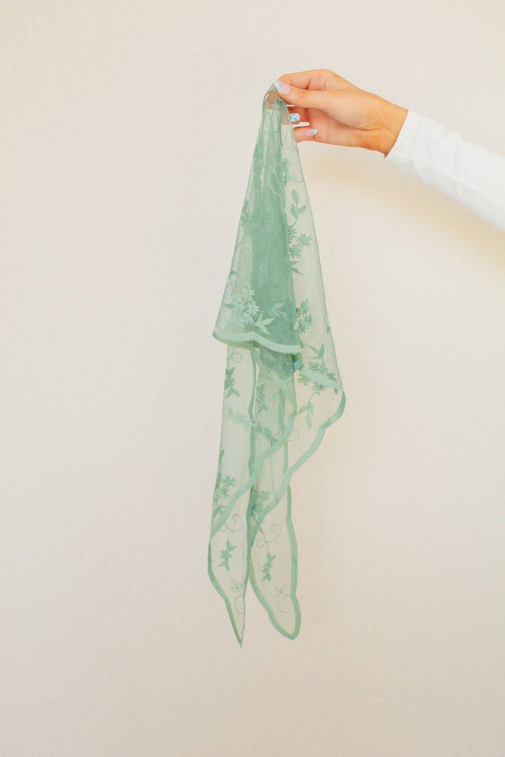 Jade Lace Hair Scarf - Proper