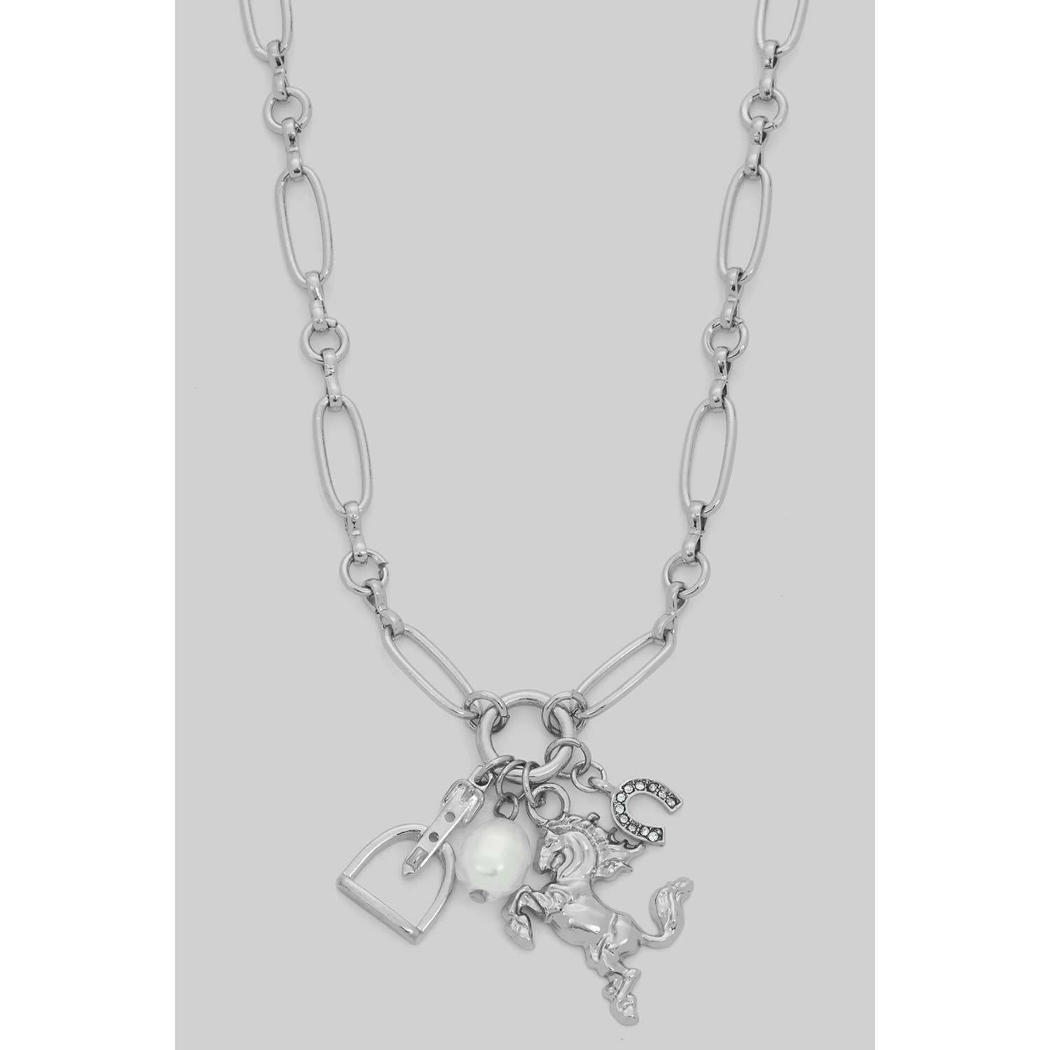 Stirrup Charm Necklace - Proper