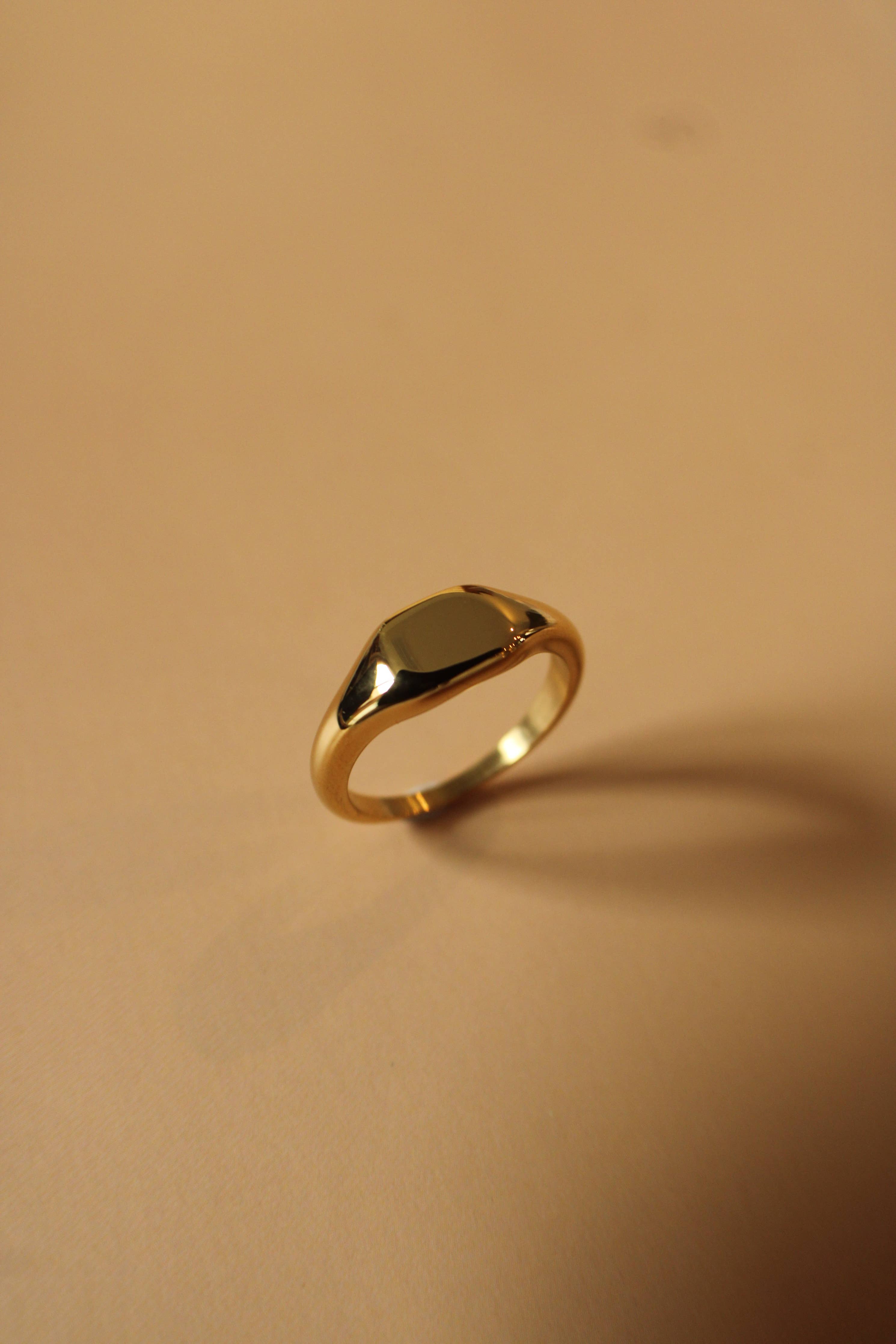 Square Signet Ring - Proper
