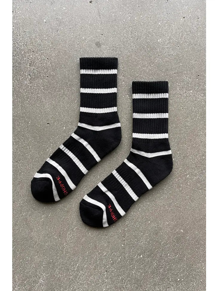 Striped Boyfriend Socks - Proper