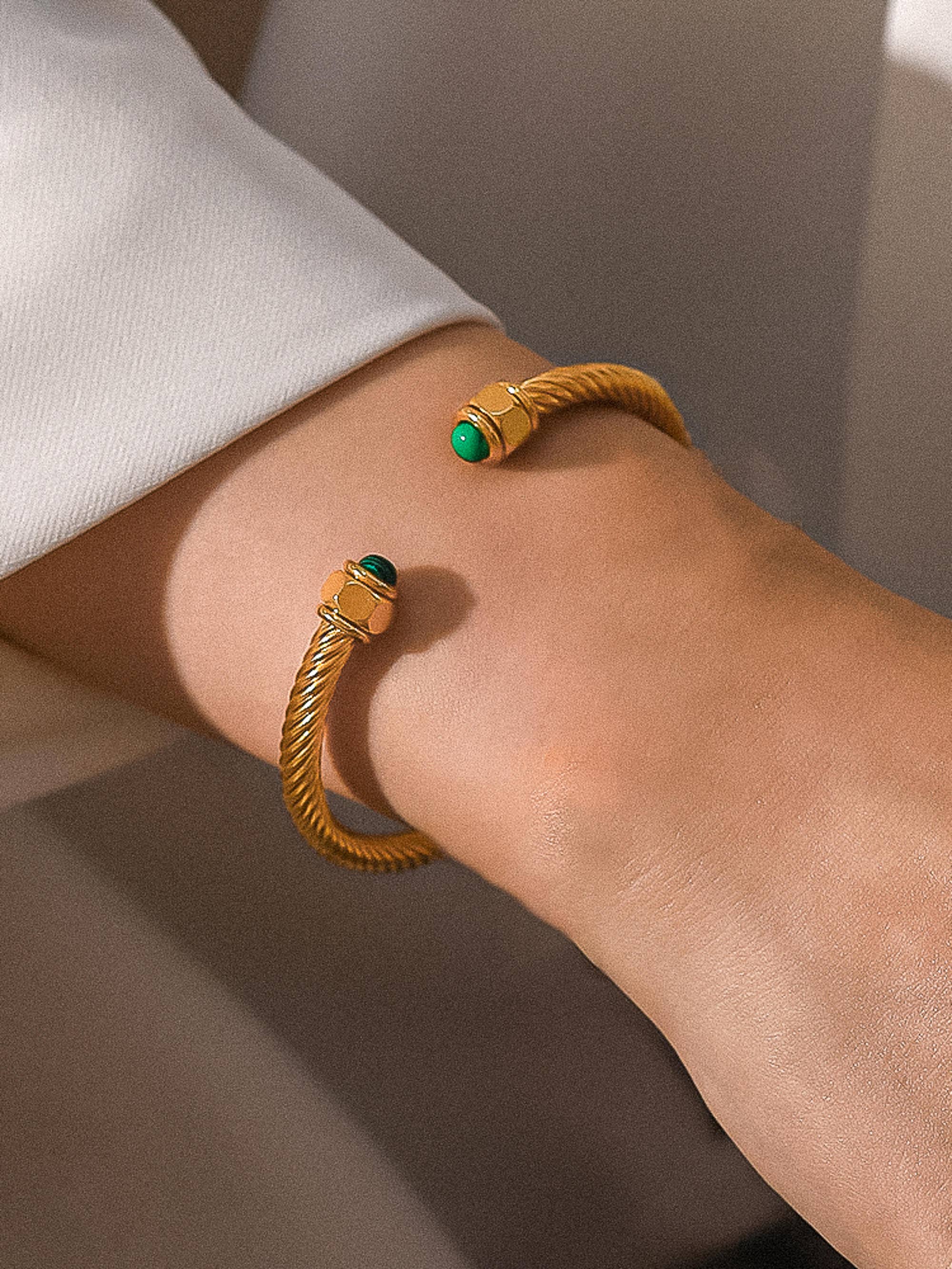 Vail Braided Bangle - Proper
