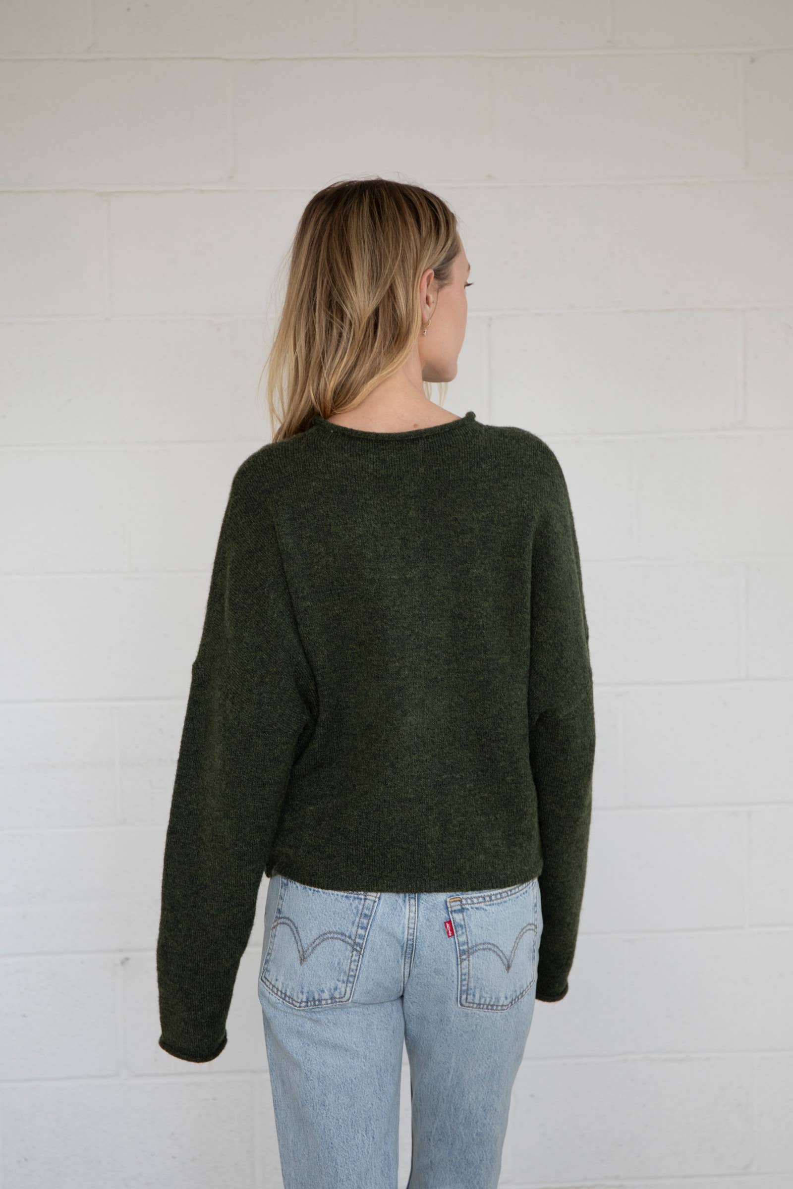 Hunter Green Piper Cardigan - Proper
