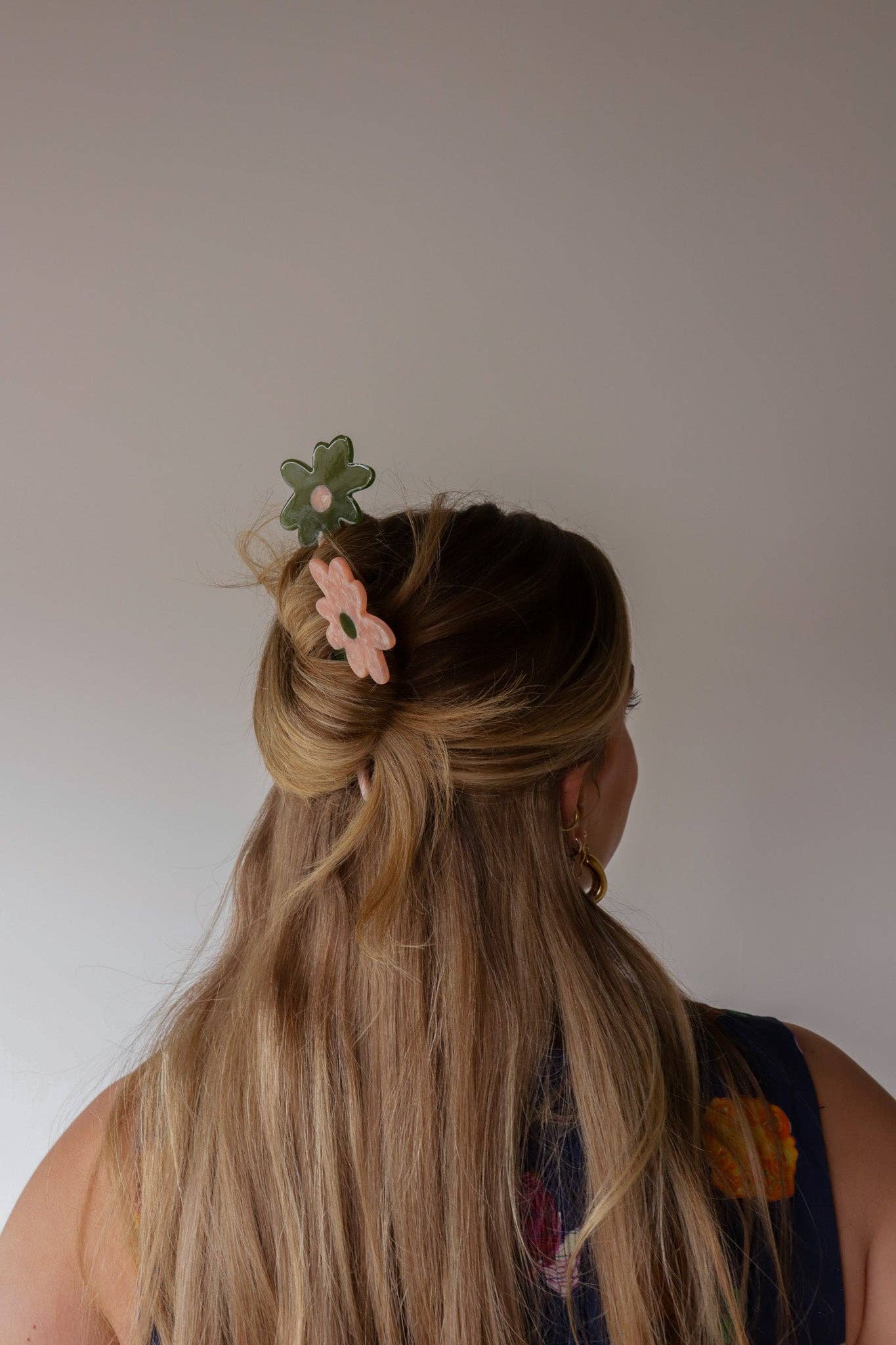 Flower French Pin Pair - Proper