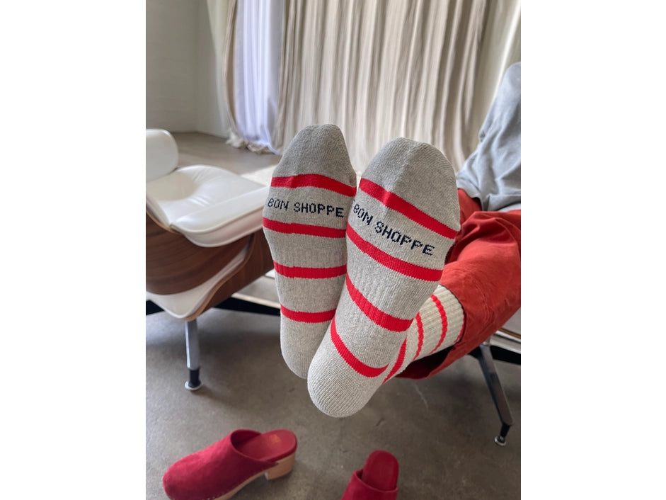 Striped Boyfriend Socks - Proper