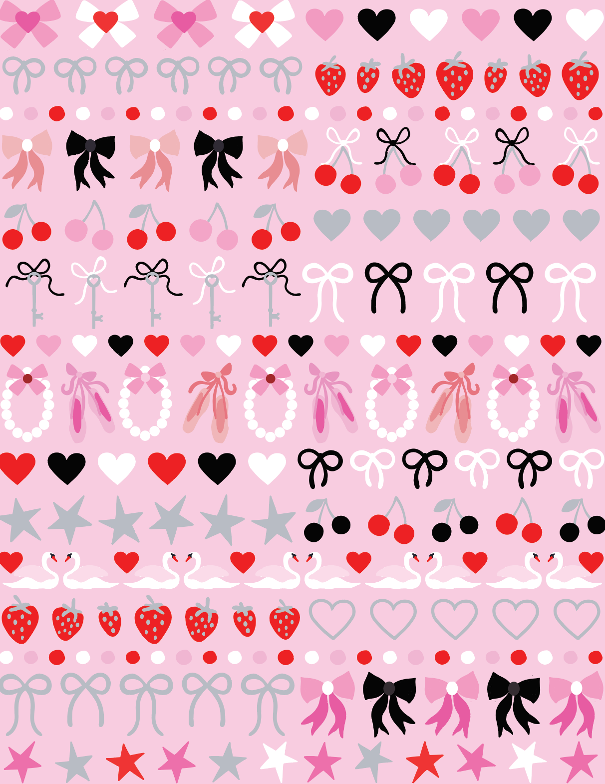 Nail Art Stickers - Coquette - Proper