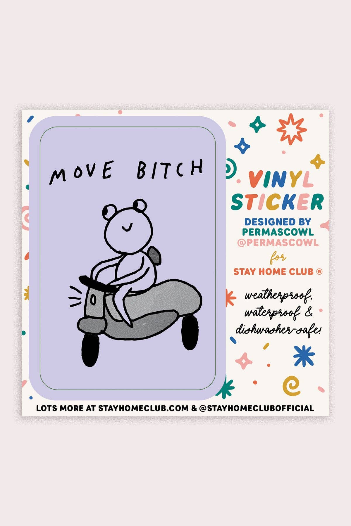 Move Vinyl Sticker - Proper